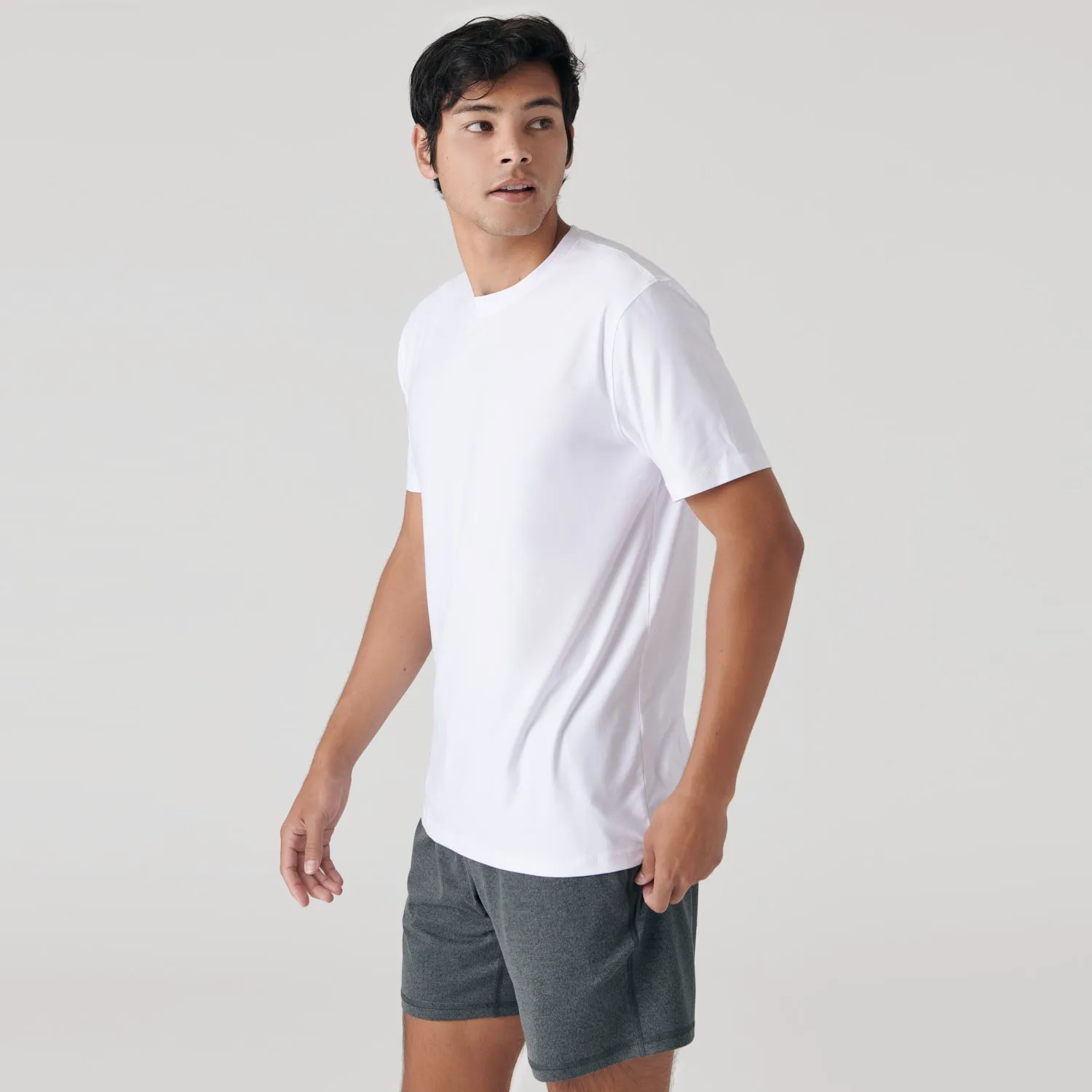 Gray Active Crew Neck 3-Pack sold by True Classic product image thumbnail 4