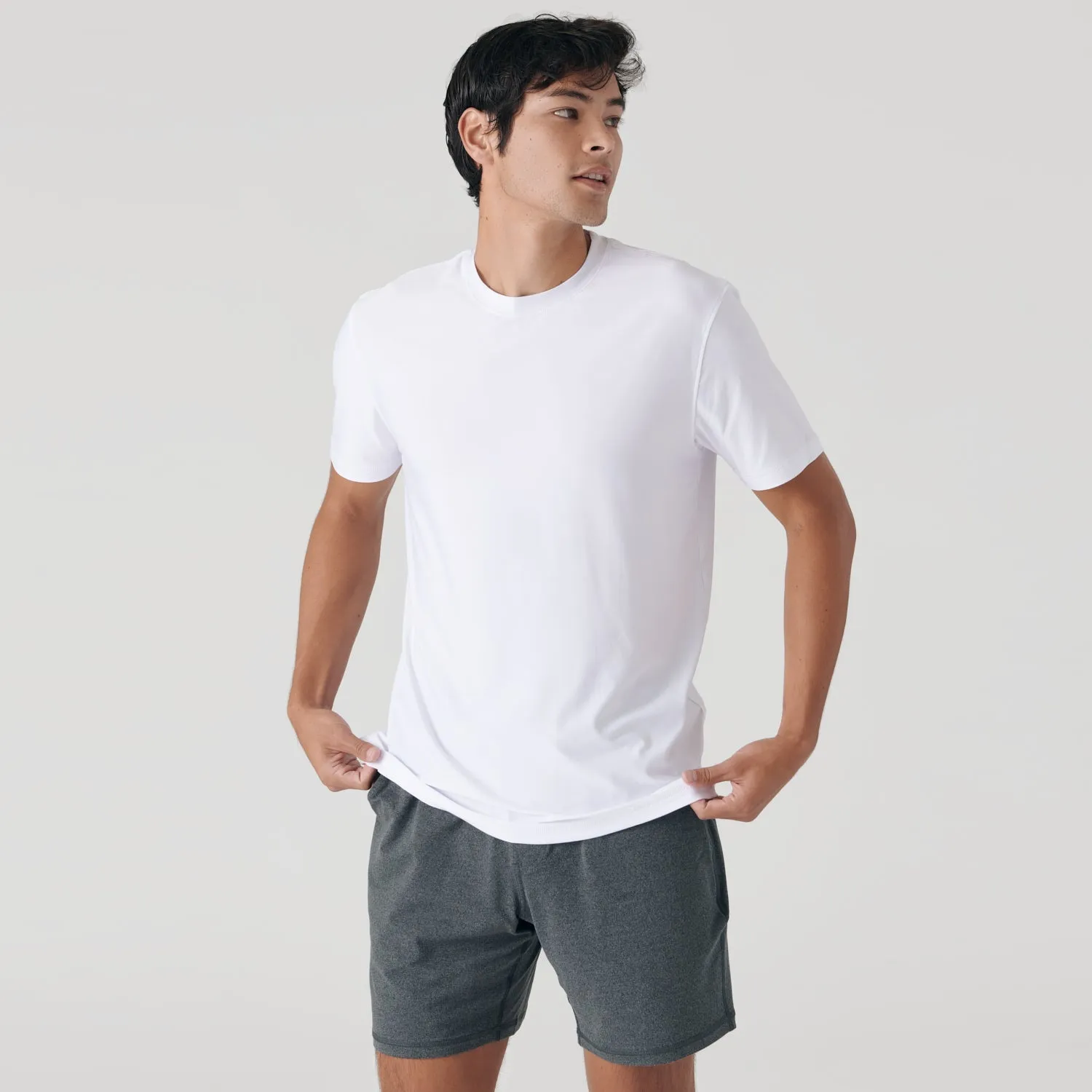 Gray Active Crew Neck 3-Pack sold by True Classic product image thumbnail 2