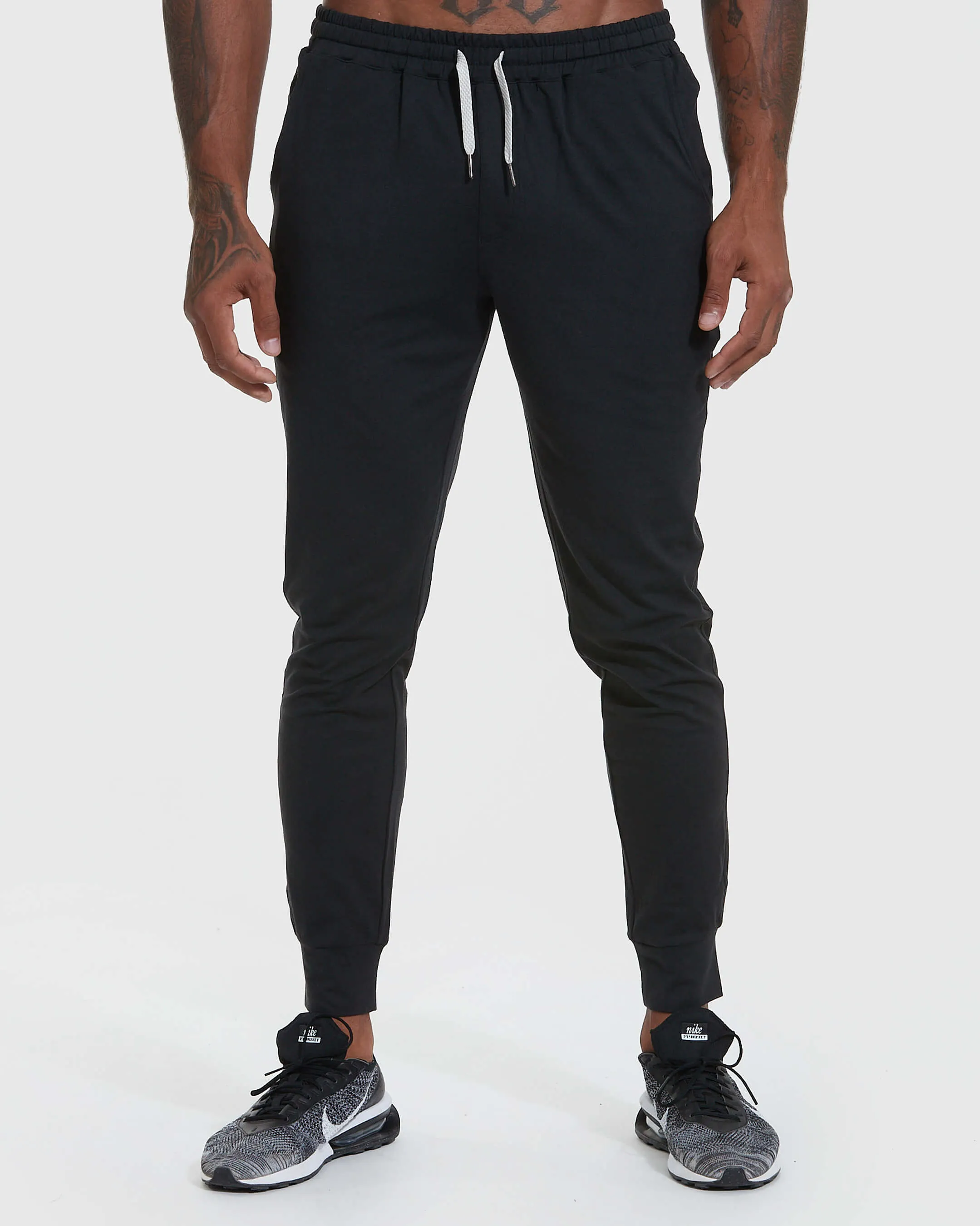 Heather Black Active Jogger sold by True Classic