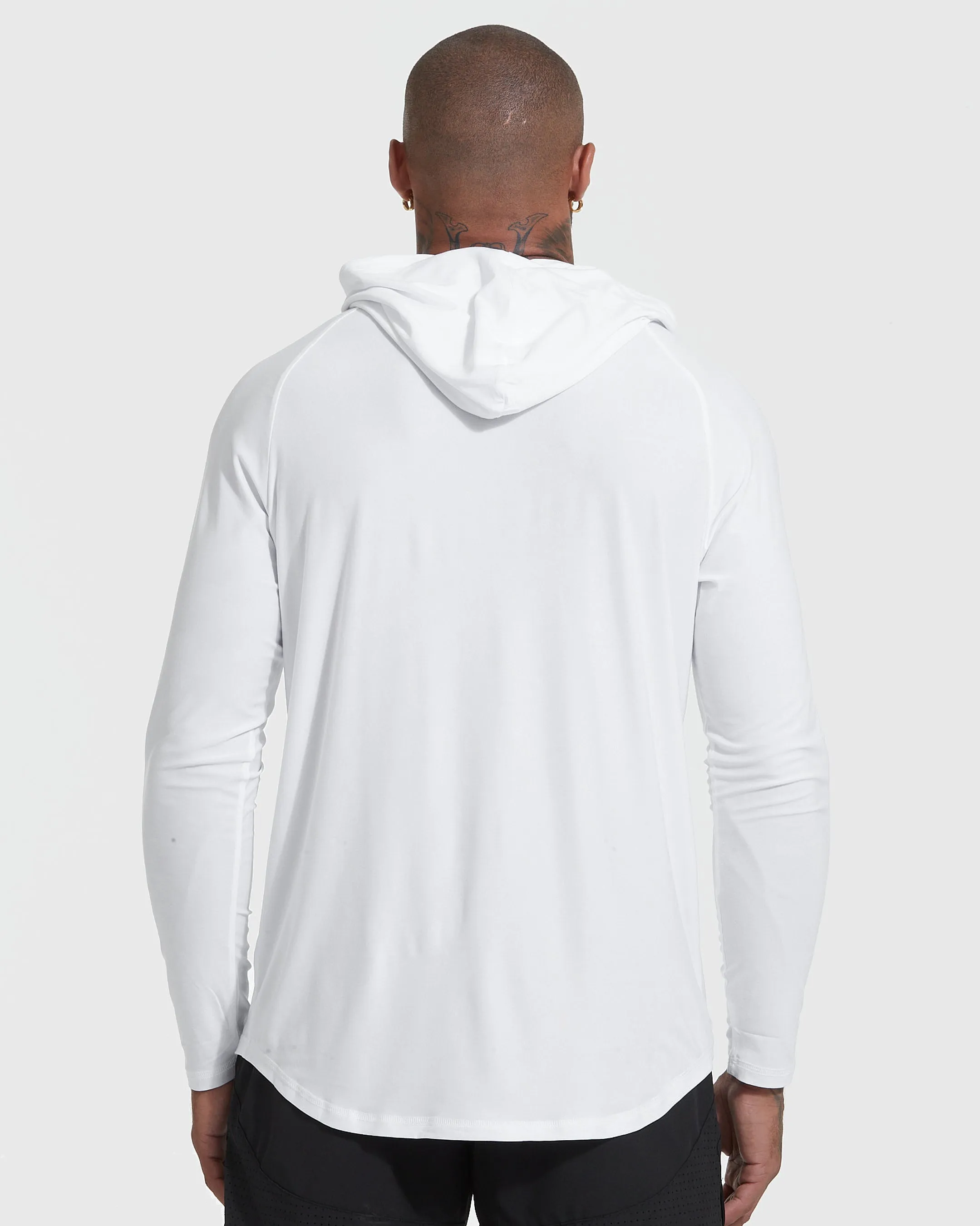 White Active Hoodie sold by True Classic product image thumbnail 4