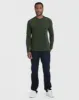 Dark Olive Classic Long Sleeve Crew Neck sold by True Classic