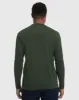 Dark Olive Classic Long Sleeve Crew Neck sold by True Classic