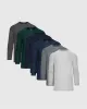 Cool Tones Active Long Sleeve Crew T-Shirt 6-Pack sold by True Classic