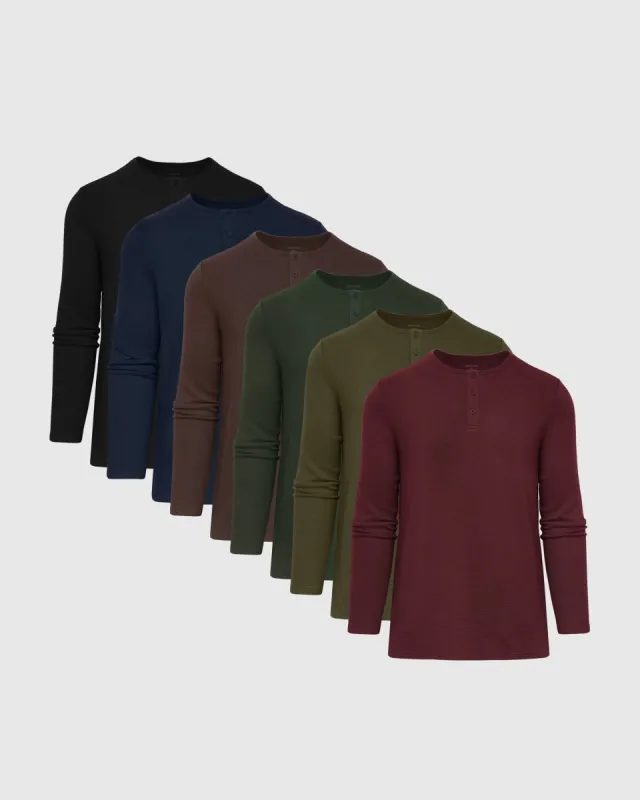 Winter Waffle Henley 6-Pack sold by True Classic