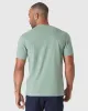 Heather Slate Green Short Sleeve Crew Neck Tee sold by True Classic