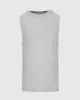 Light Heather Gray Sleeveless Active Muscle Tee sold by True Classic