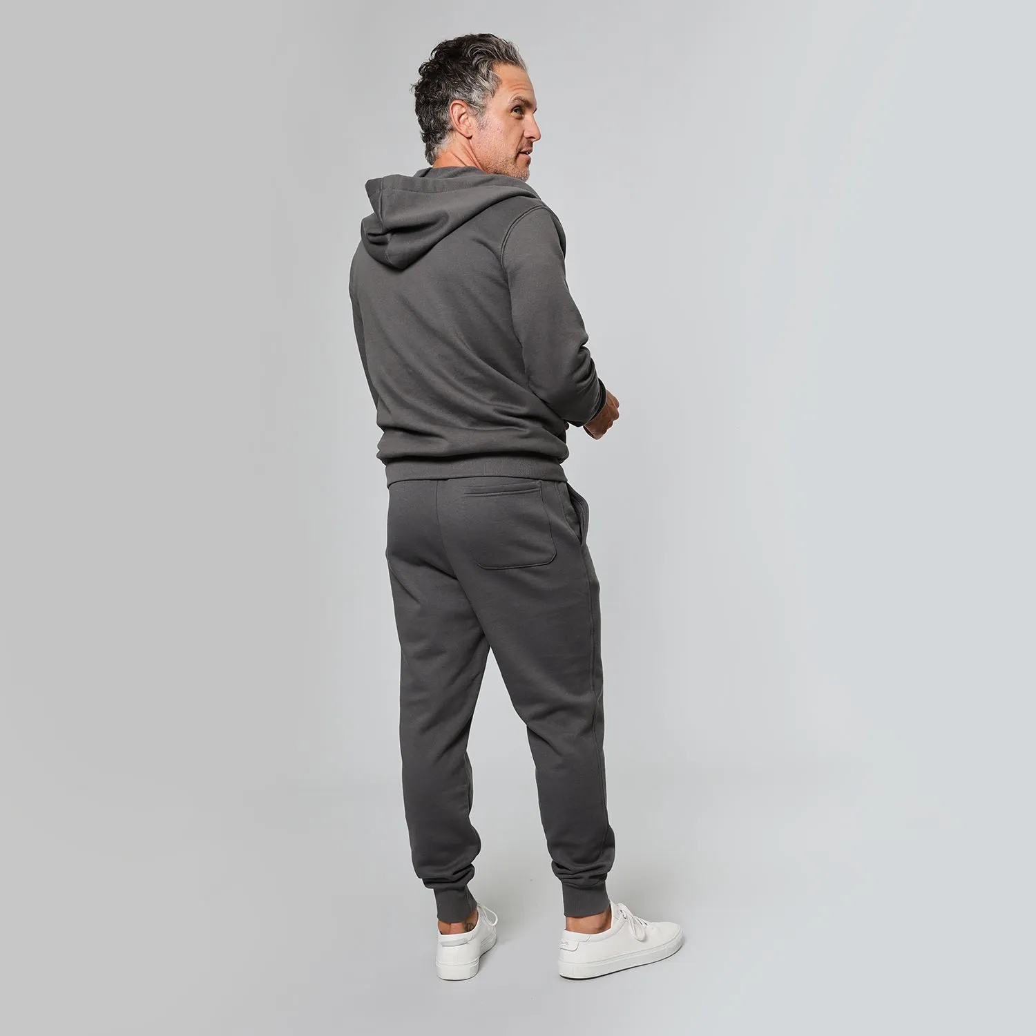 Carbon Fleece Pullover Hoodie and Jogger Set sold by True Classic product image thumbnail 4