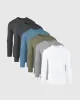 The Core Classic Long Sleeve Henley 6-Pack sold by True Classic