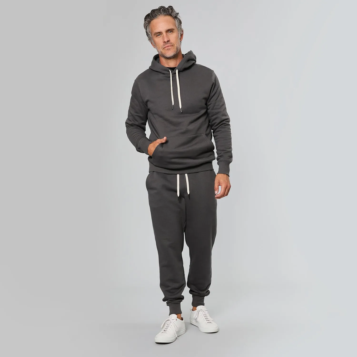 Carbon Fleece Pullover Hoodie and Jogger Set sold by True Classic product image thumbnail 2