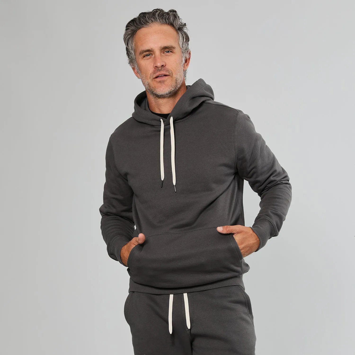 Carbon Fleece Pullover Hoodie and Jogger Set sold by True Classic product image thumbnail 3