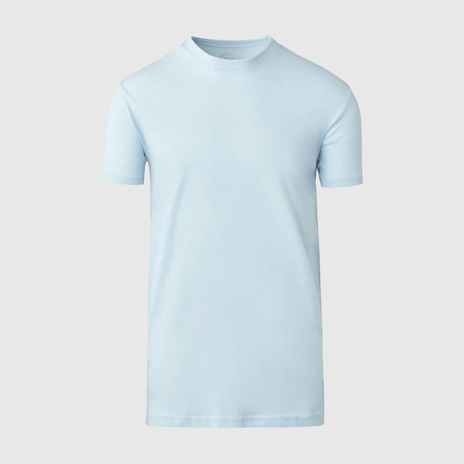 Pale Blue Tall Round Hem Crew Neck T-Shirt sold by True Classic product image thumbnail 2
