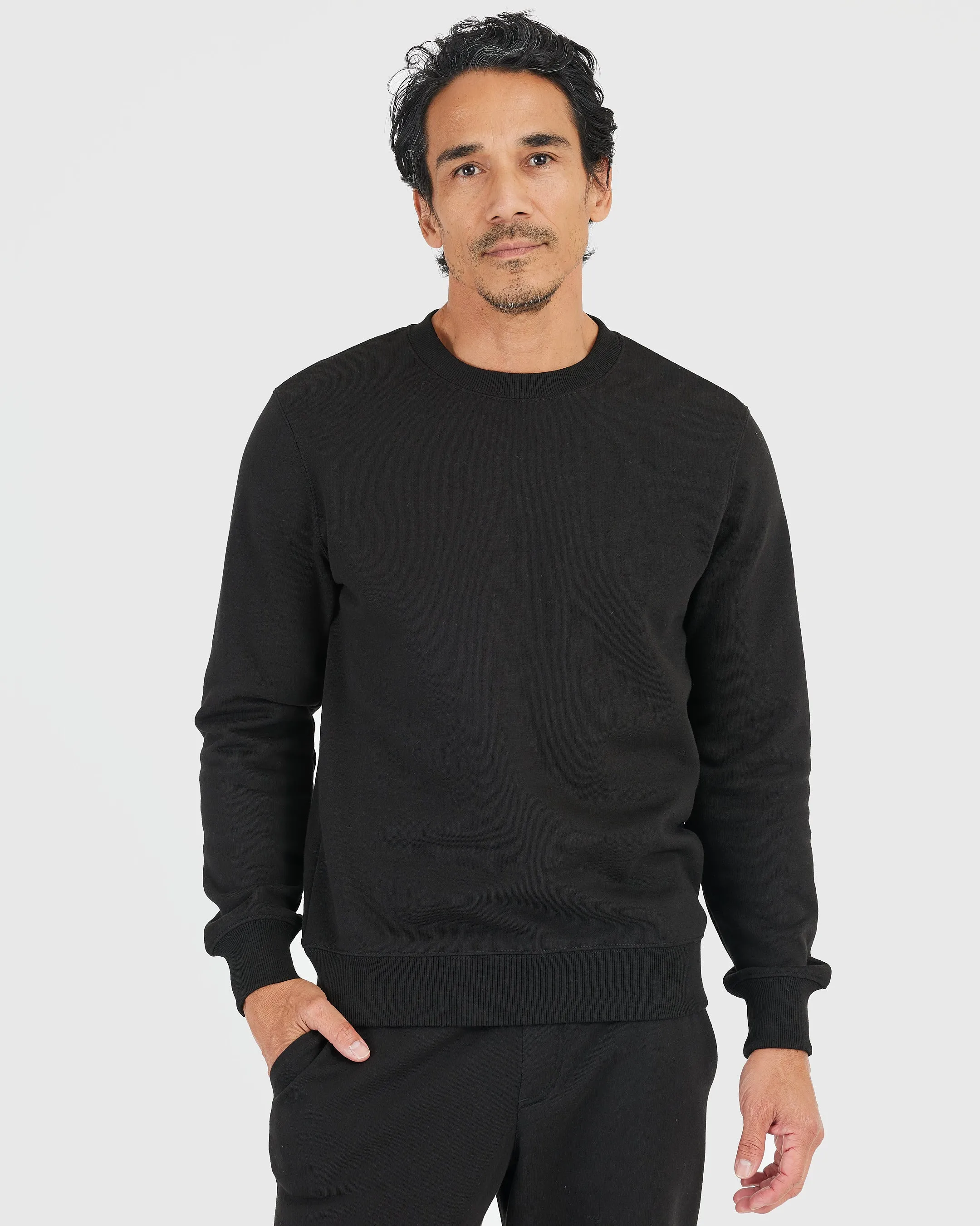 Basics Fleece Crew Sweatshirt 2-Pack sold by True Classic product image thumbnail 2
