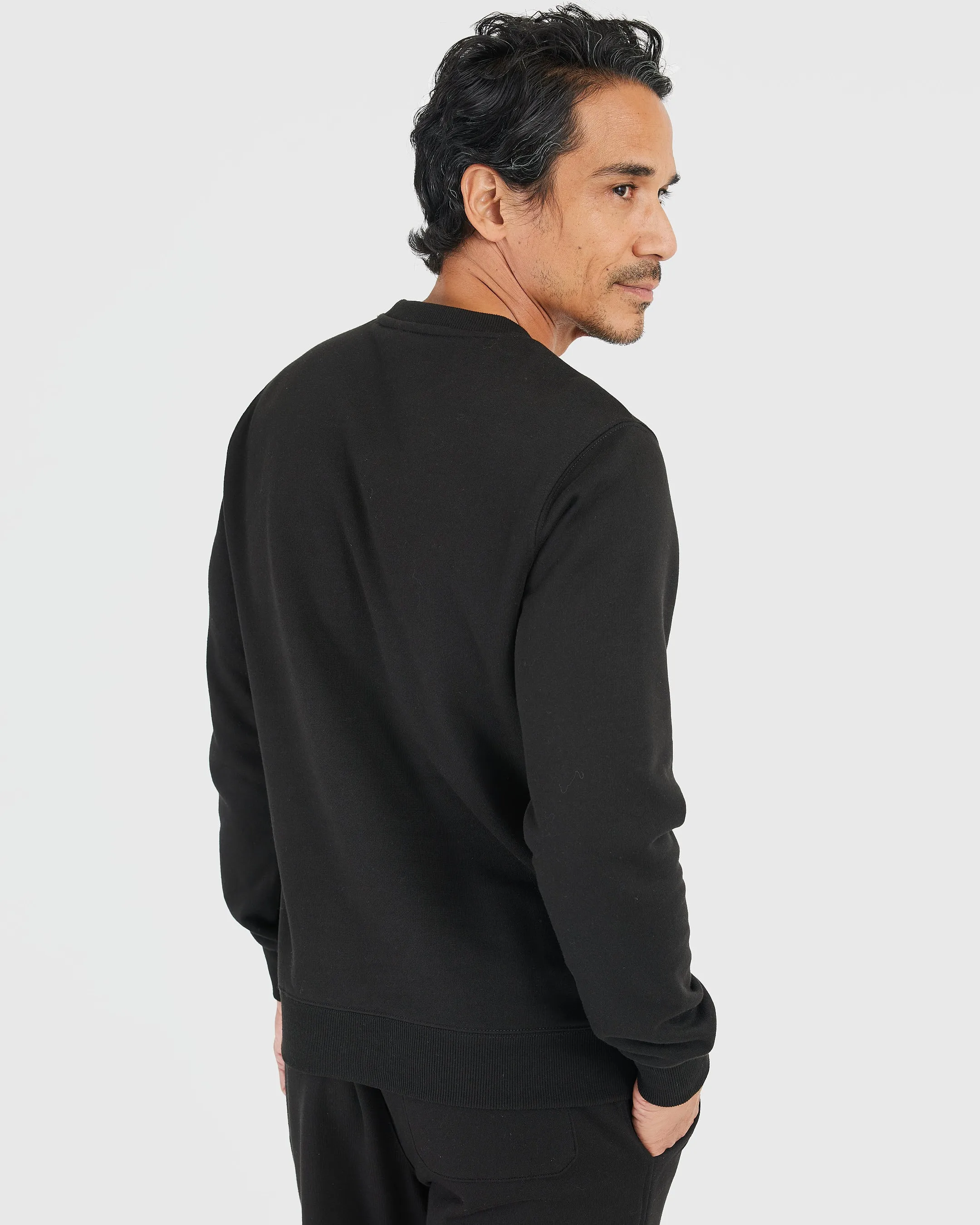 Basics Fleece Crew Sweatshirt 2-Pack sold by True Classic product image thumbnail 3