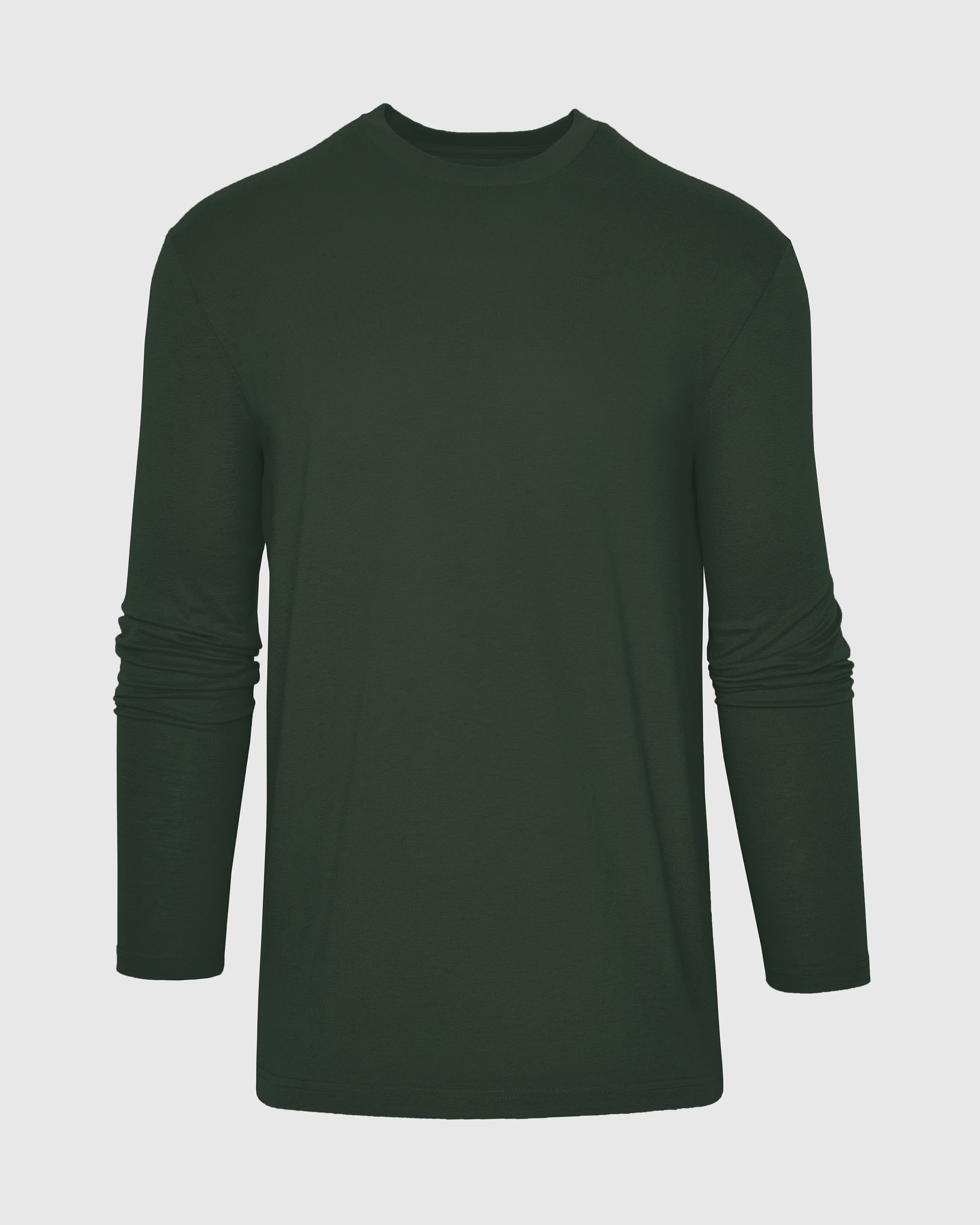 Dark Olive Long Sleeve T-Shirt sold by True Classic product image thumbnail 2
