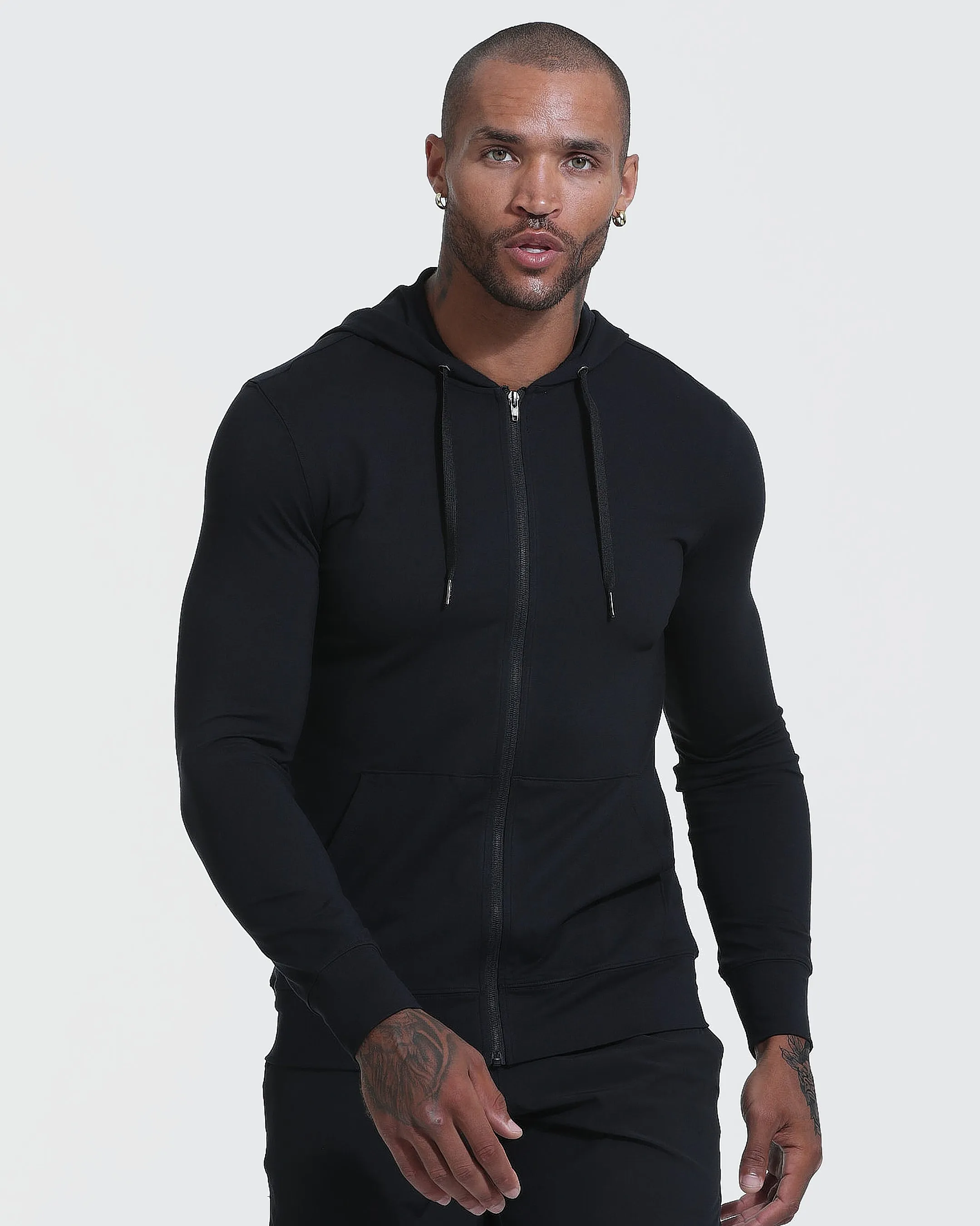 Black Active Comfort Full Zip and Jogger Set sold by True Classic product image thumbnail 2