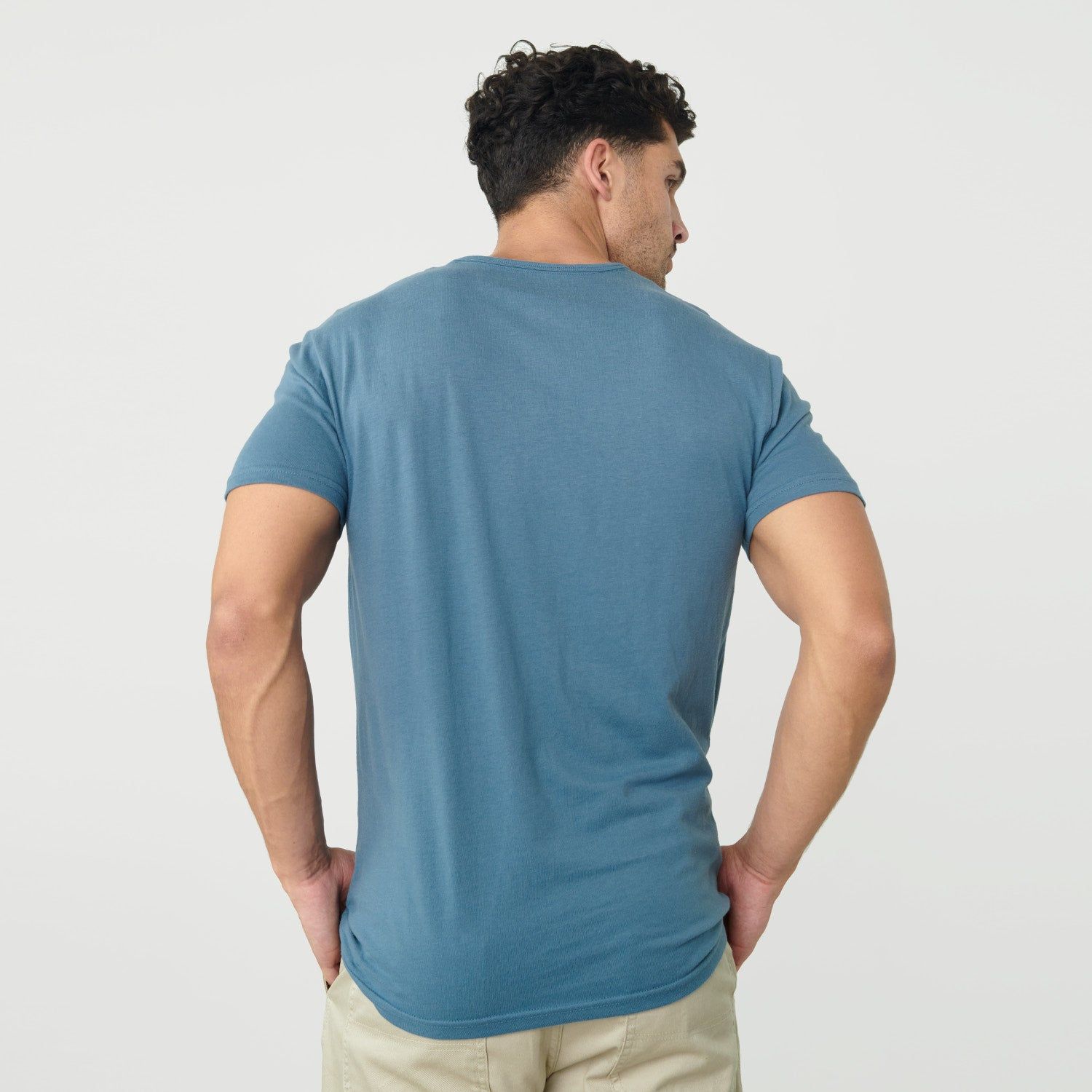 Bluestone Short Sleeve Henley sold by True Classic product image thumbnail 3