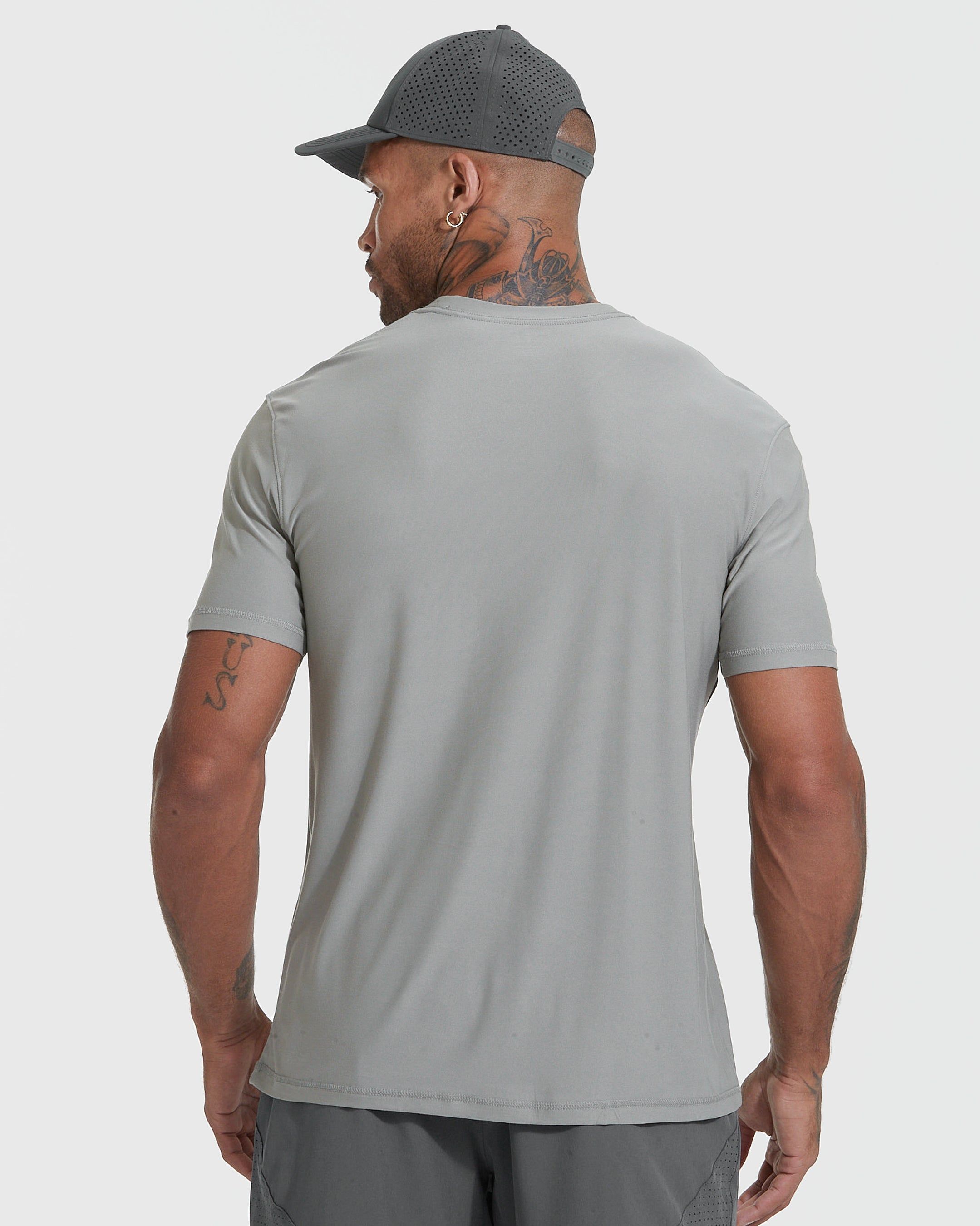 Iron Gray Active Crew Neck sold by True Classic product image thumbnail 4