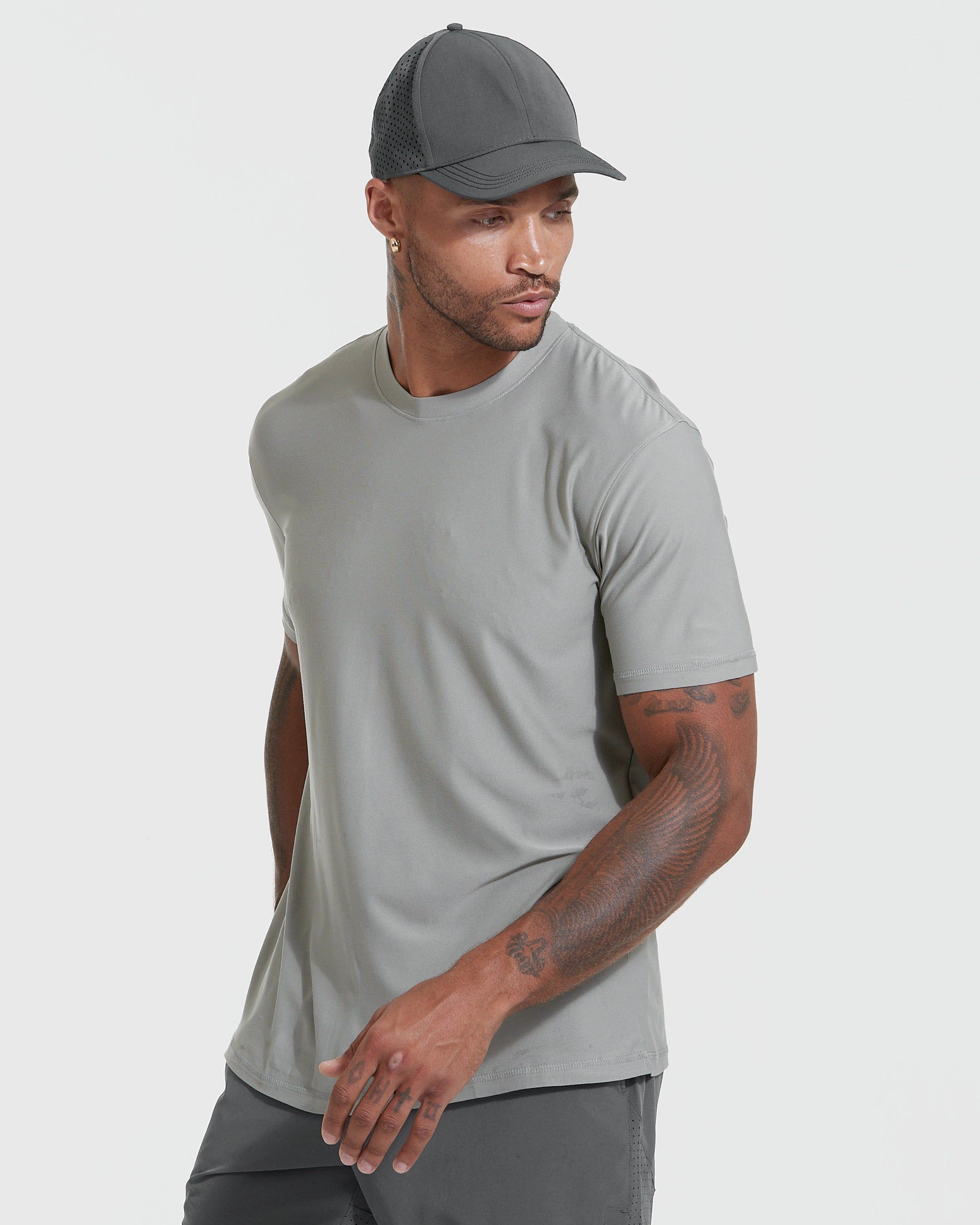 Iron Gray Active Crew Neck sold by True Classic product image thumbnail 3