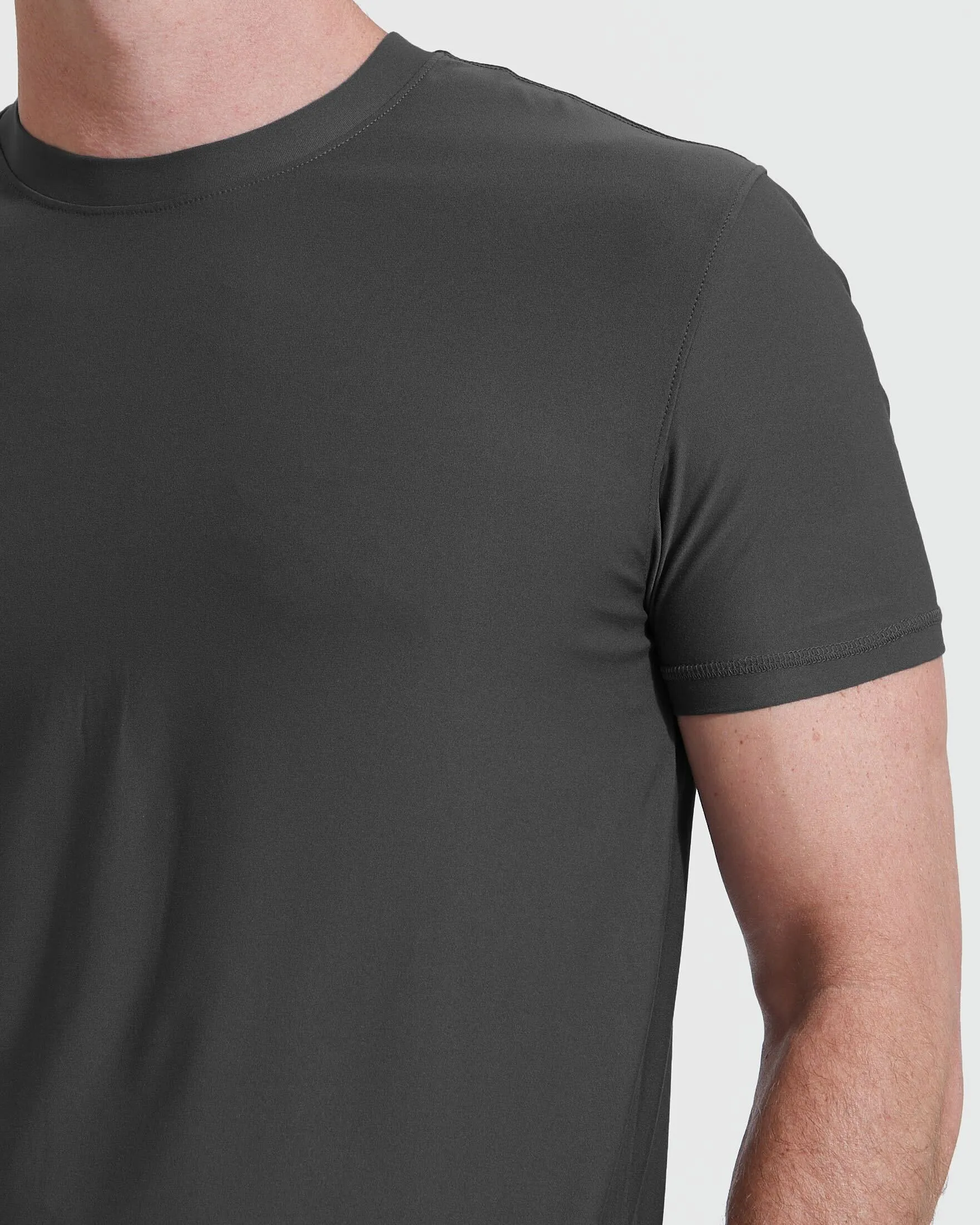 Carbon Tall Active Crew Neck sold by True Classic product image thumbnail 4