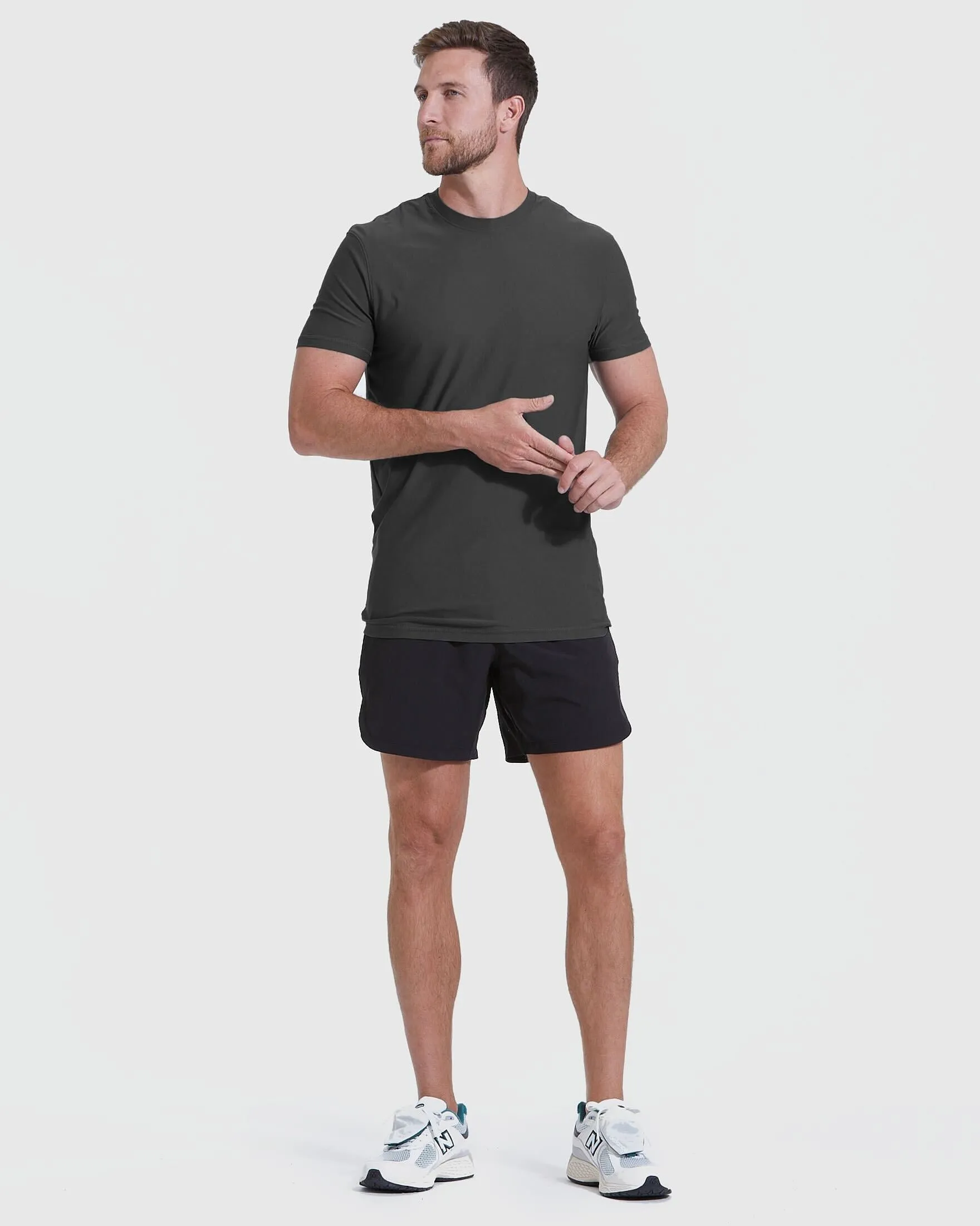 Carbon Tall Active Crew Neck sold by True Classic product image thumbnail 5