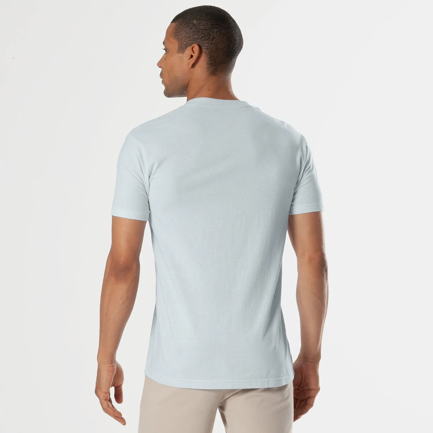 Blue Quartz V-Neck Tee sold by True Classic product image thumbnail 3