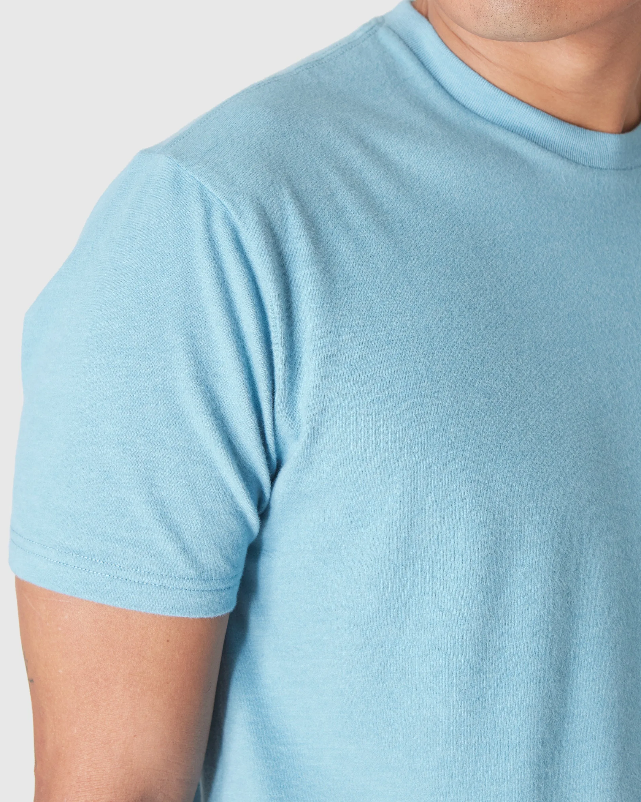 Heather Voyager Classic Crew Neck sold by True Classic product image thumbnail 5