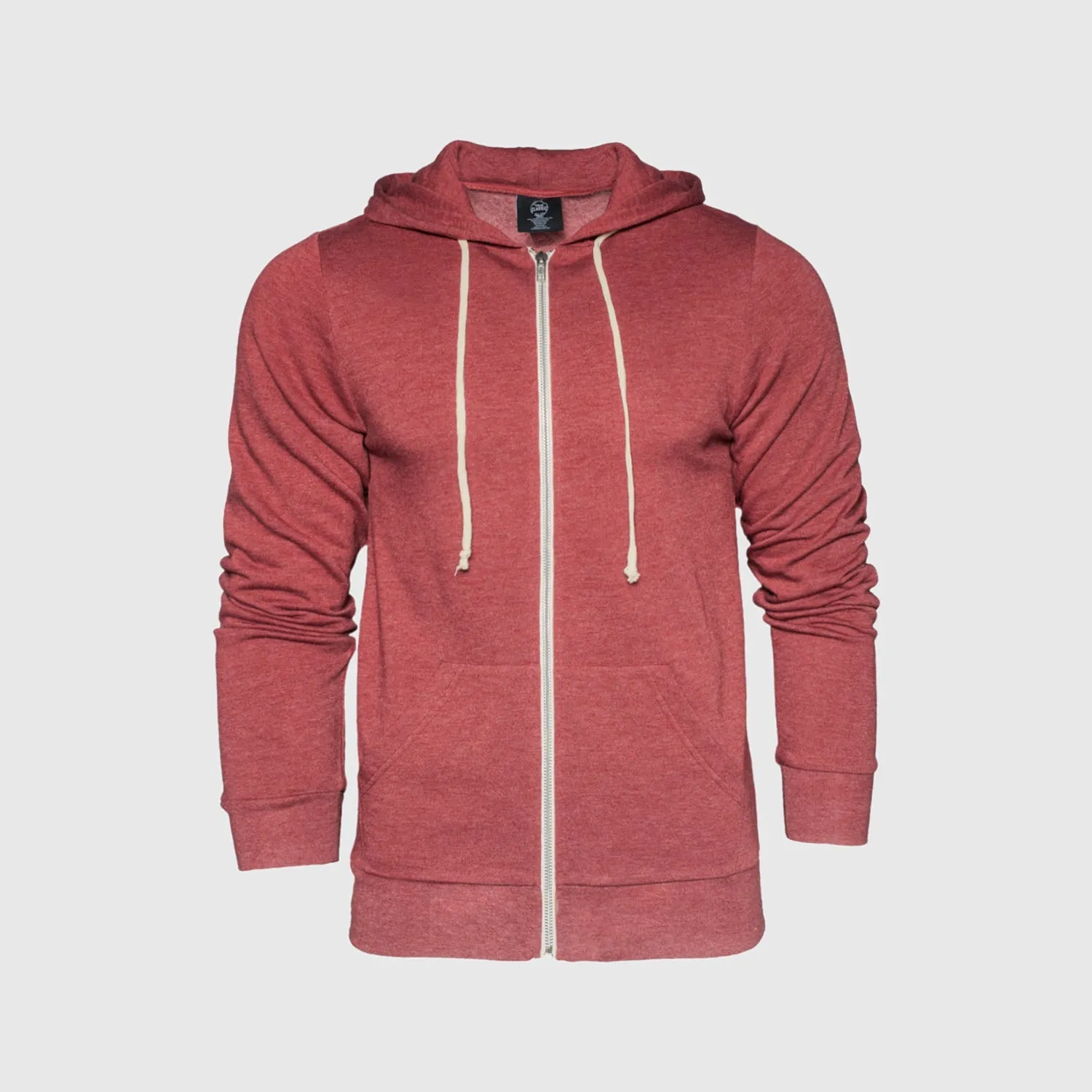 Cardinal Red Fleece Zip Hoodie sold by True Classic product image thumbnail 2