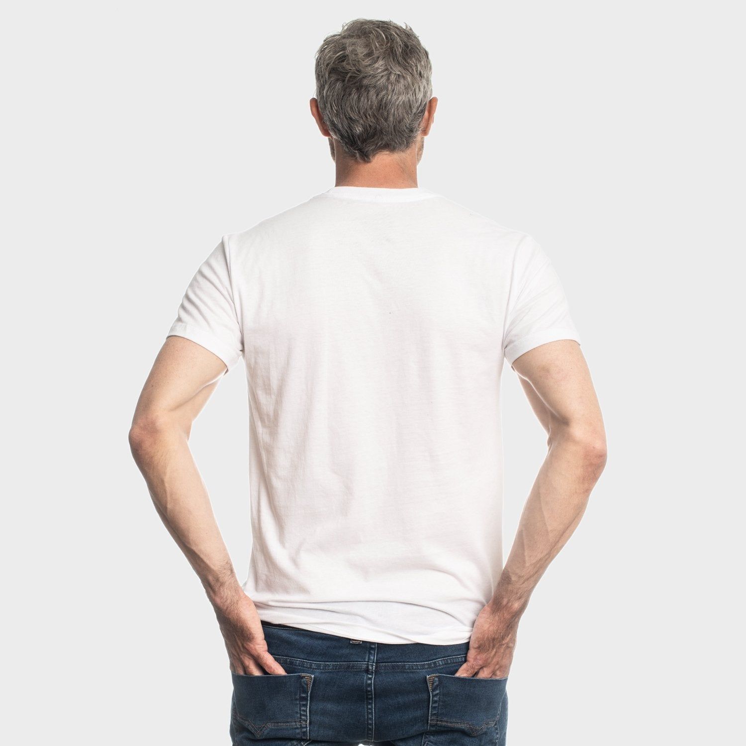 White Pocket Crew Tee sold by True Classic product image thumbnail 3