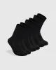 Black Half Crew Socks 3-Pack sold by True Classic