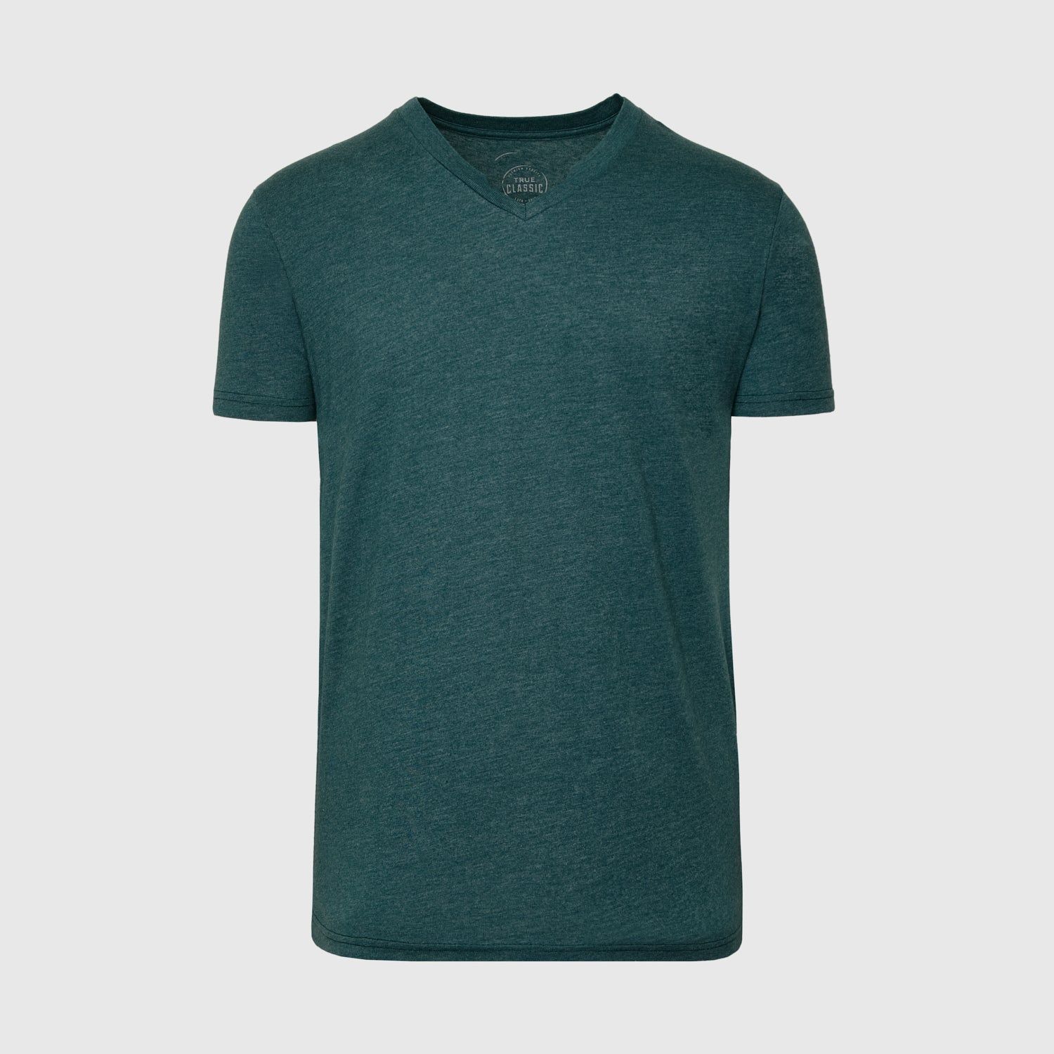 Heather Emerald V-Neck T-Shirt sold by True Classic product image thumbnail 2