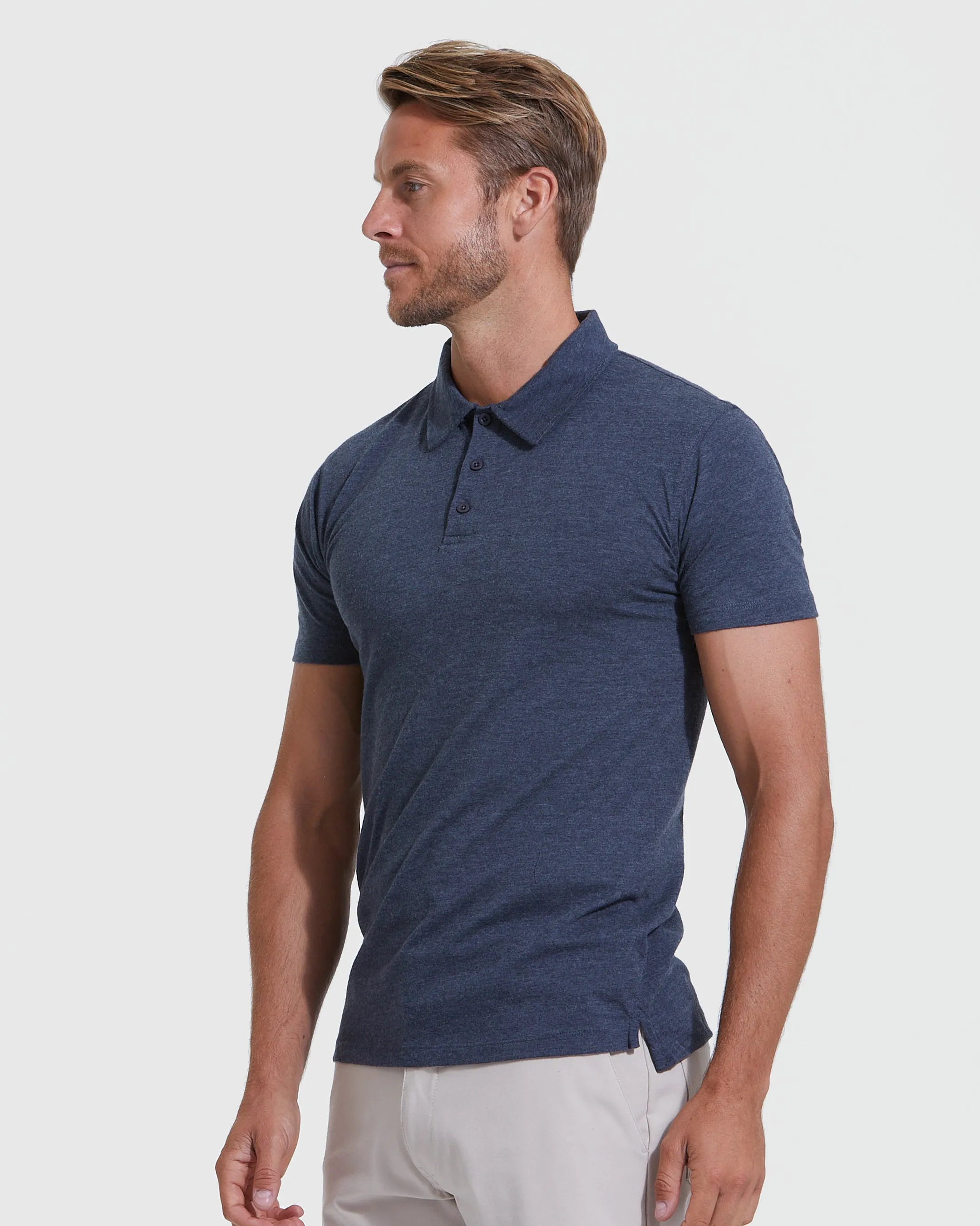 Heathers Short Sleeve Polo 3-Pack sold by True Classic product image thumbnail 3