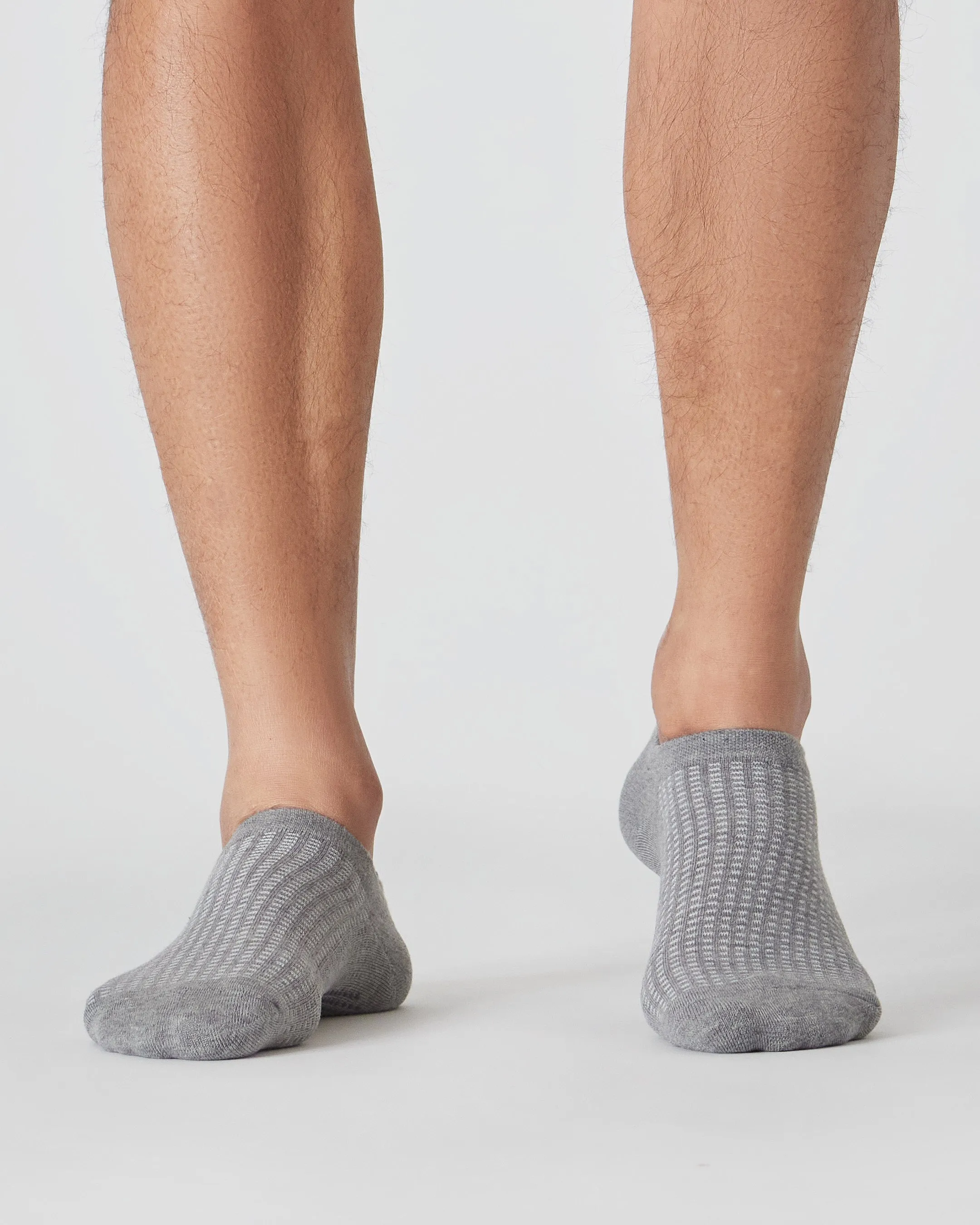 Heather Gray Active Ankle Socks 3-Pack sold by True Classic product image thumbnail 2