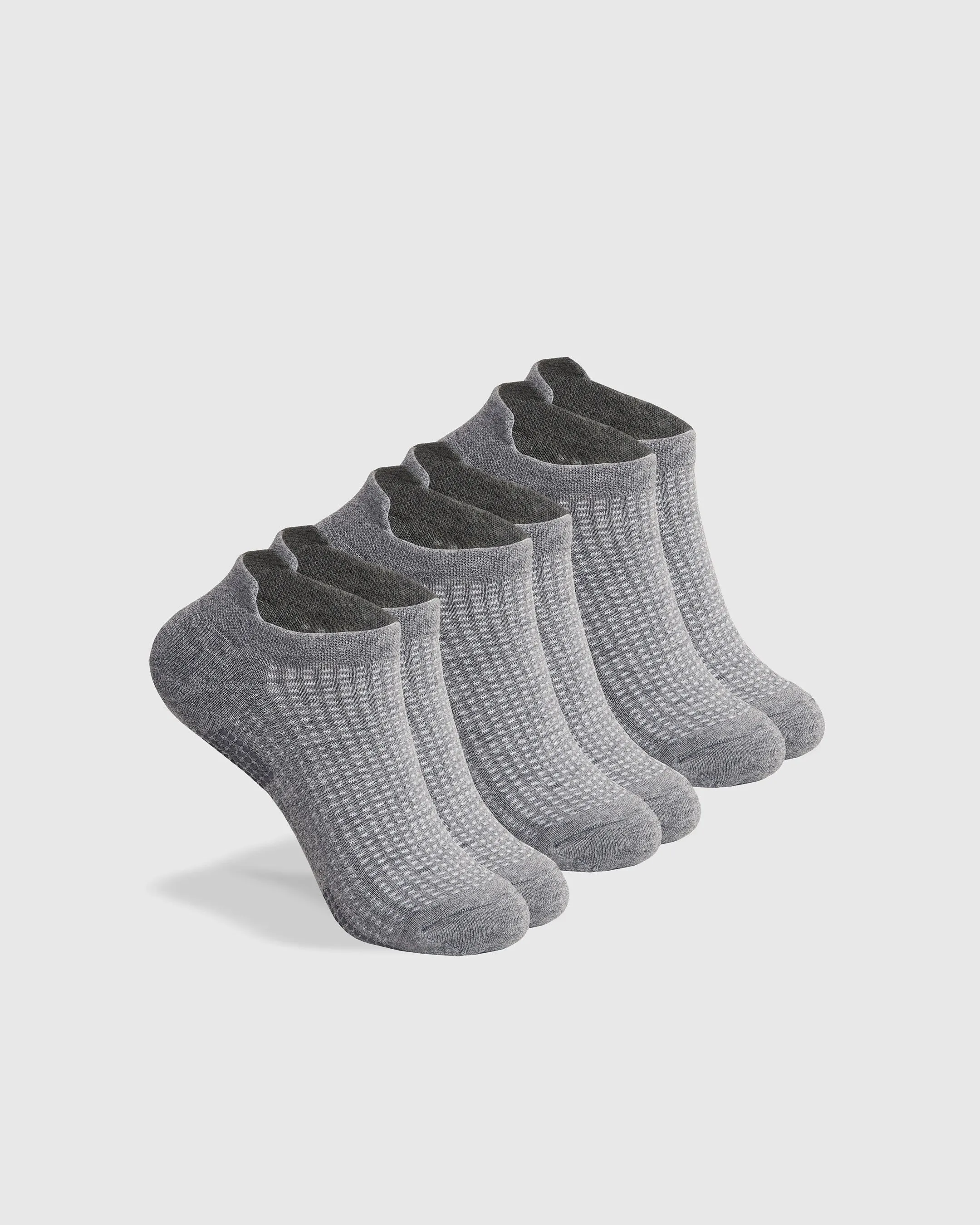 Heather Gray Active Ankle Socks 3-Pack sold by True Classic