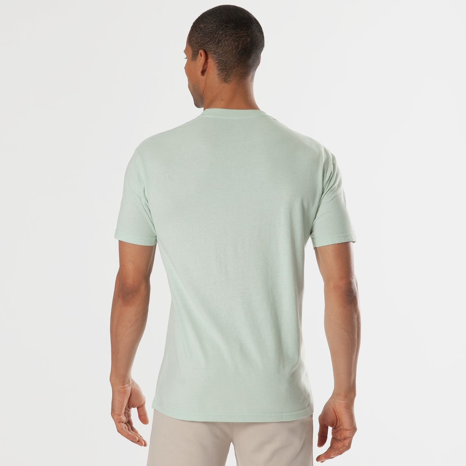 Green Lapis Crew Neck T-Shirt sold by True Classic product image thumbnail 3