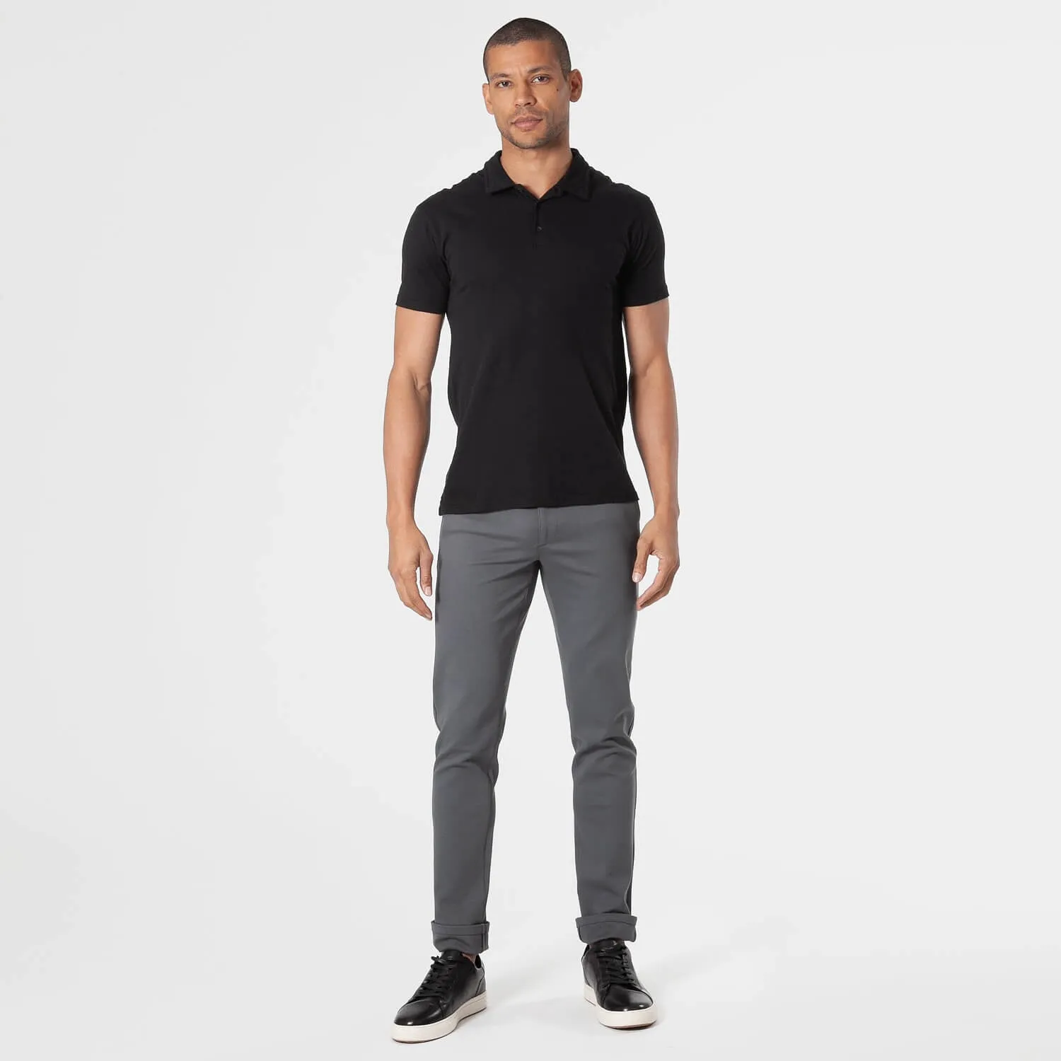 Carbon Slim Comfort Knit Chino Pant sold by True Classic product image thumbnail 4