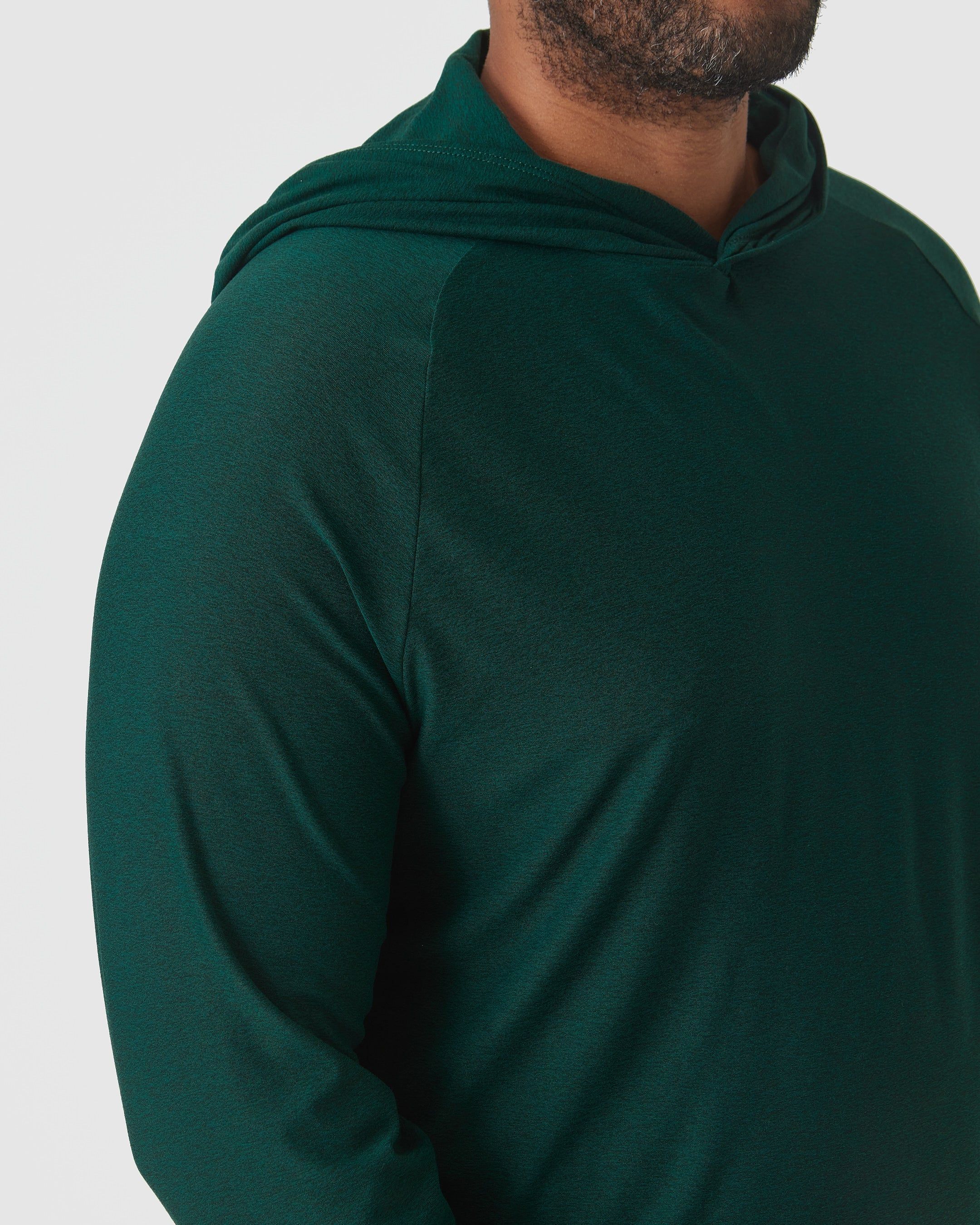 Evergreen Heather Active Hoodie sold by True Classic product image thumbnail 5