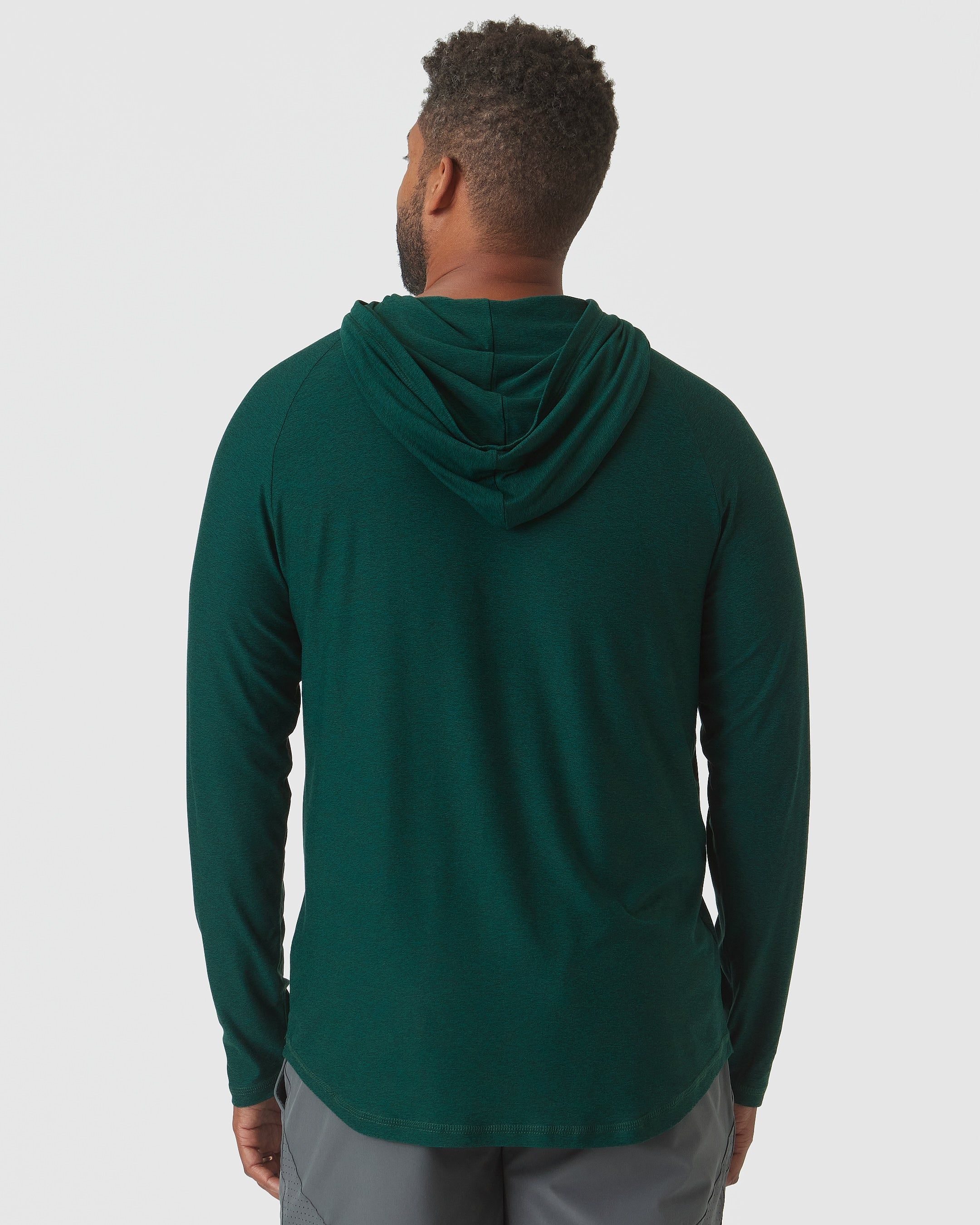 Evergreen Heather Active Hoodie sold by True Classic product image thumbnail 3