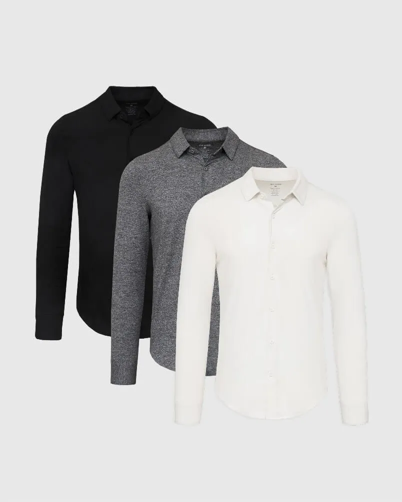 Fundamental Do-It-All Comfort Shirt 3-Pack sold by True Classic