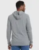 Heather Gray Hooded Long Sleeve T-Shirt sold by True Classic