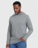 Heather Gray Hooded Long Sleeve T-Shirt sold by True Classic