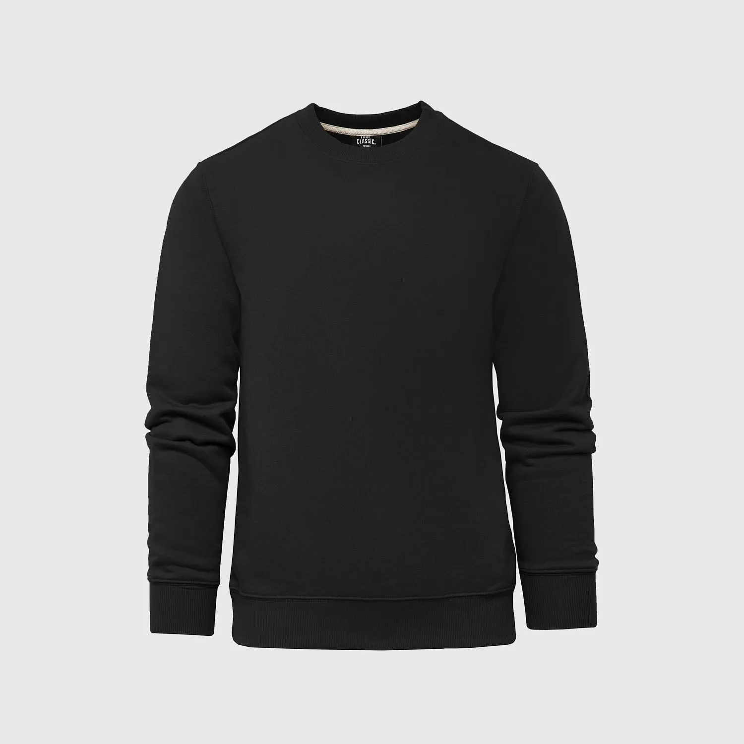 Black Fleece French Terry Pullover Crew Neck sold by True Classic product image thumbnail 2