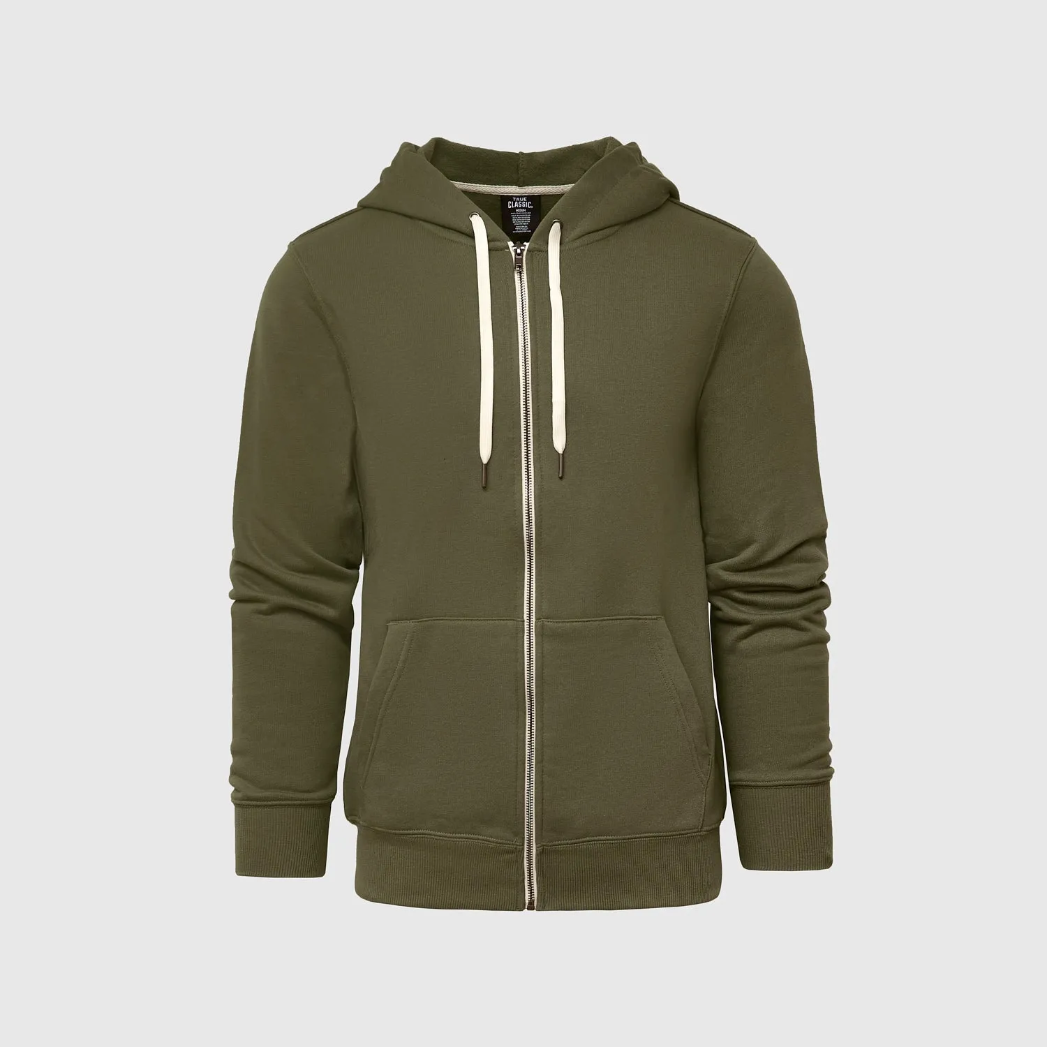 Fleece French Terry Zip Hoodie sold by True Classic product image thumbnail 4