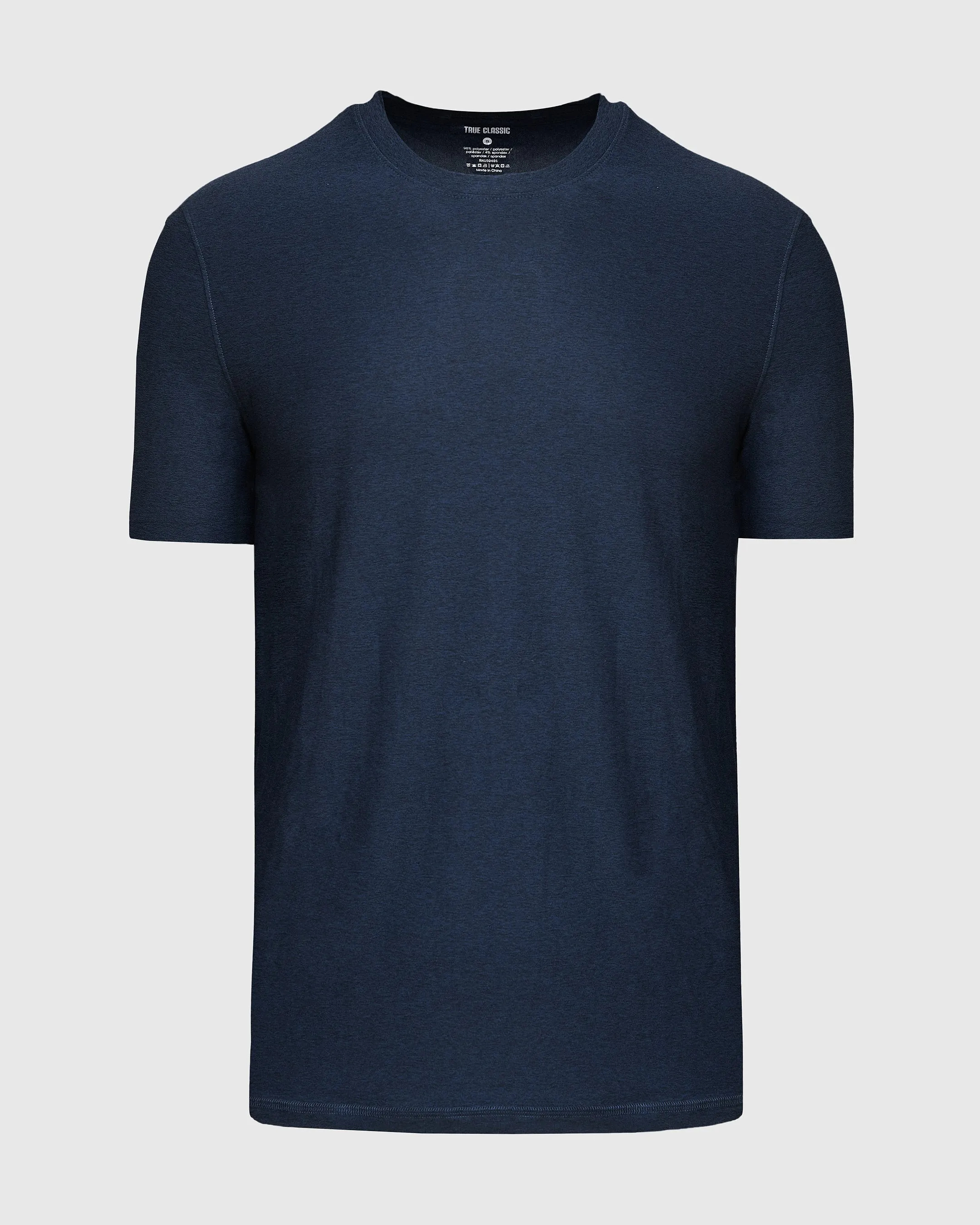 Dark Heather Cadet Active Crew Neck Tee sold by True Classic product image thumbnail 2
