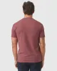 Heather Crimson Short Sleeve Crew Neck Tee sold by True Classic
