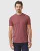 Heather Crimson Short Sleeve Crew Neck Tee sold by True Classic