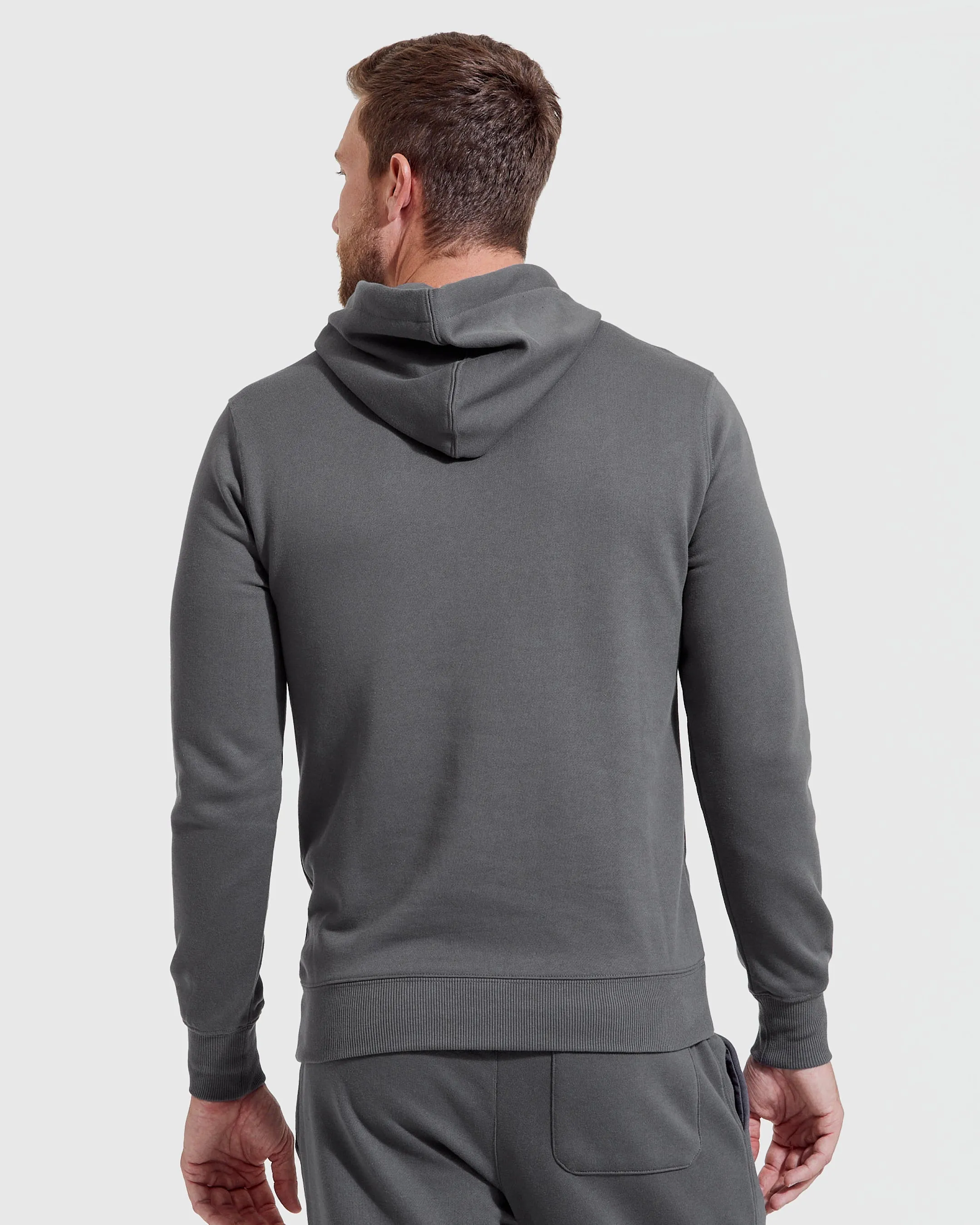 Carbon Fleece French Terry Pullover Hoodie sold by True Classic product image thumbnail 4