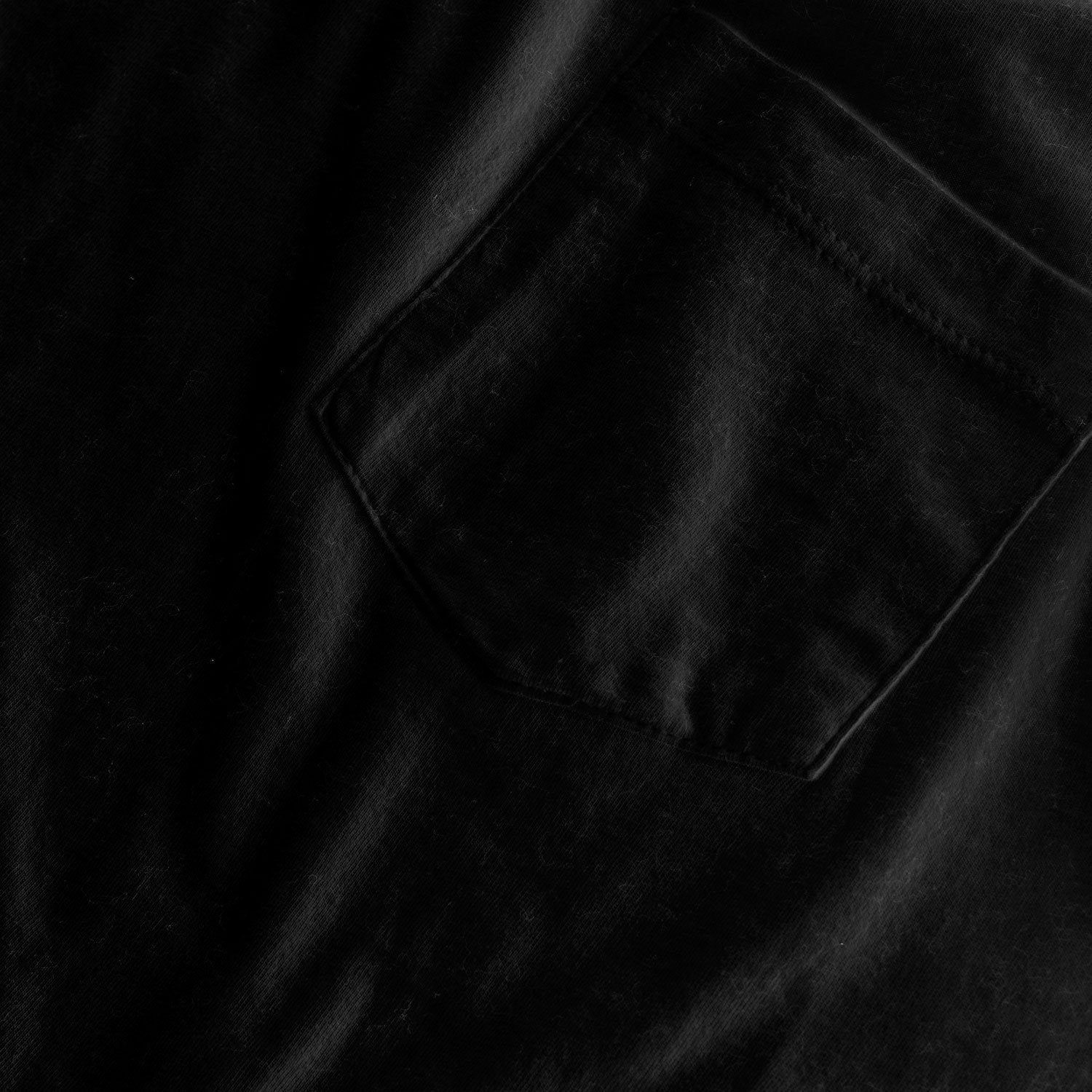 Black Pocket Crew Tee sold by True Classic product image thumbnail 5