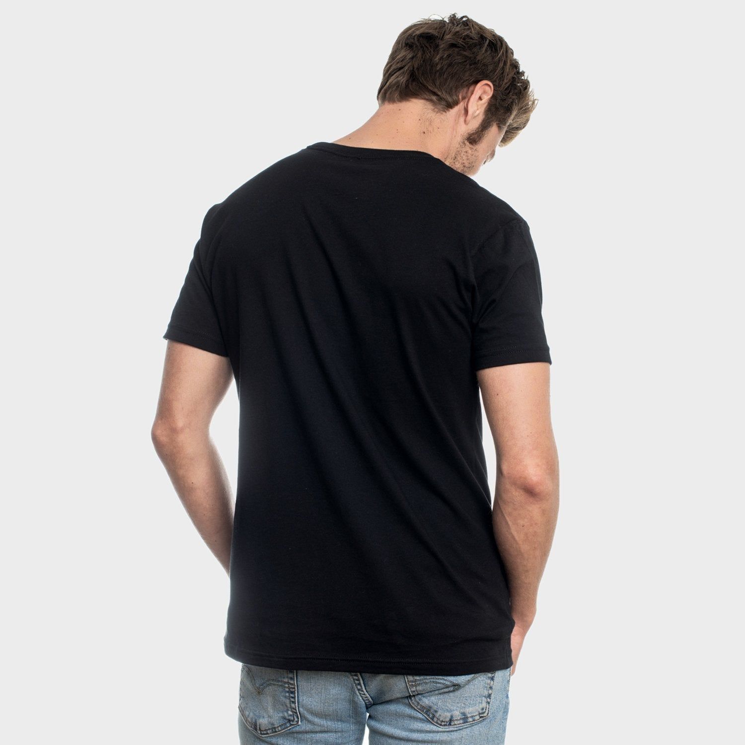Black Pocket Crew Tee sold by True Classic product image thumbnail 3
