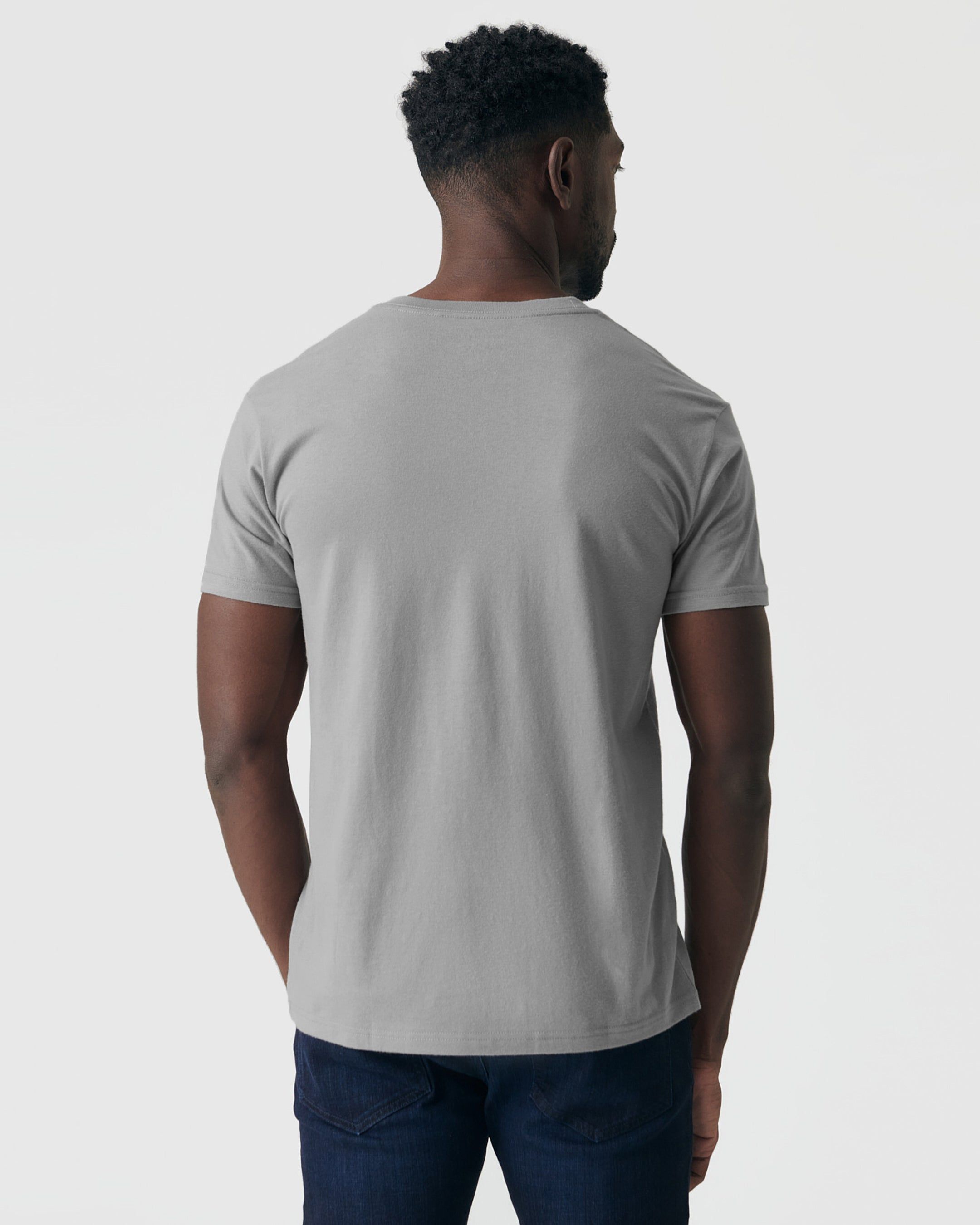 Glacier Gray Classic V-Neck sold by True Classic product image thumbnail 3
