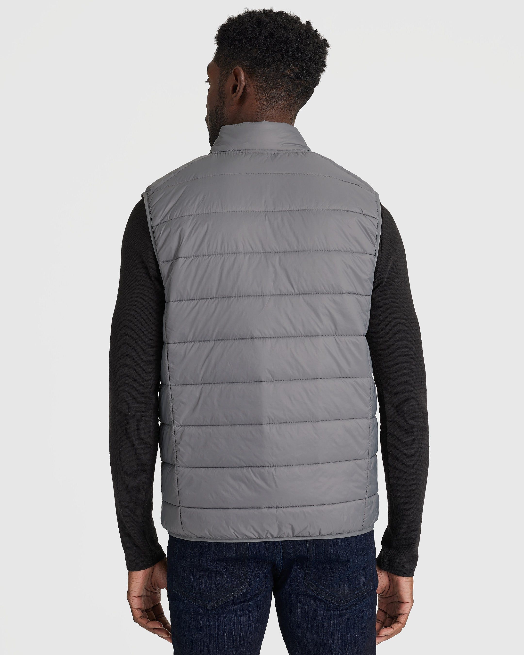 Gunmetal Puffer Vest sold by True Classic product image thumbnail 4